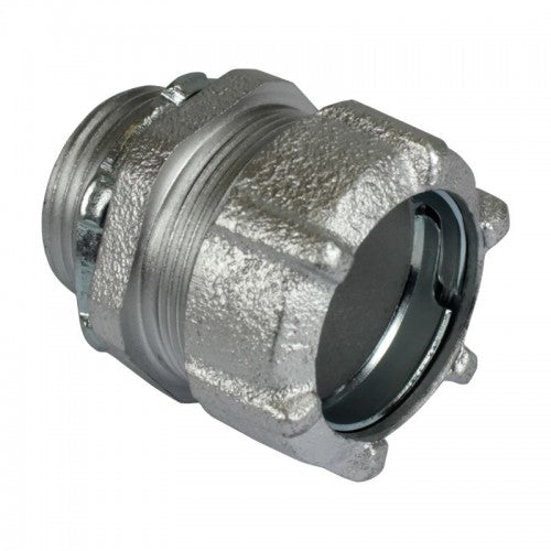 Orbit MRT-50 Malleable Iron RIGID Compression Type Connector, 1/2"