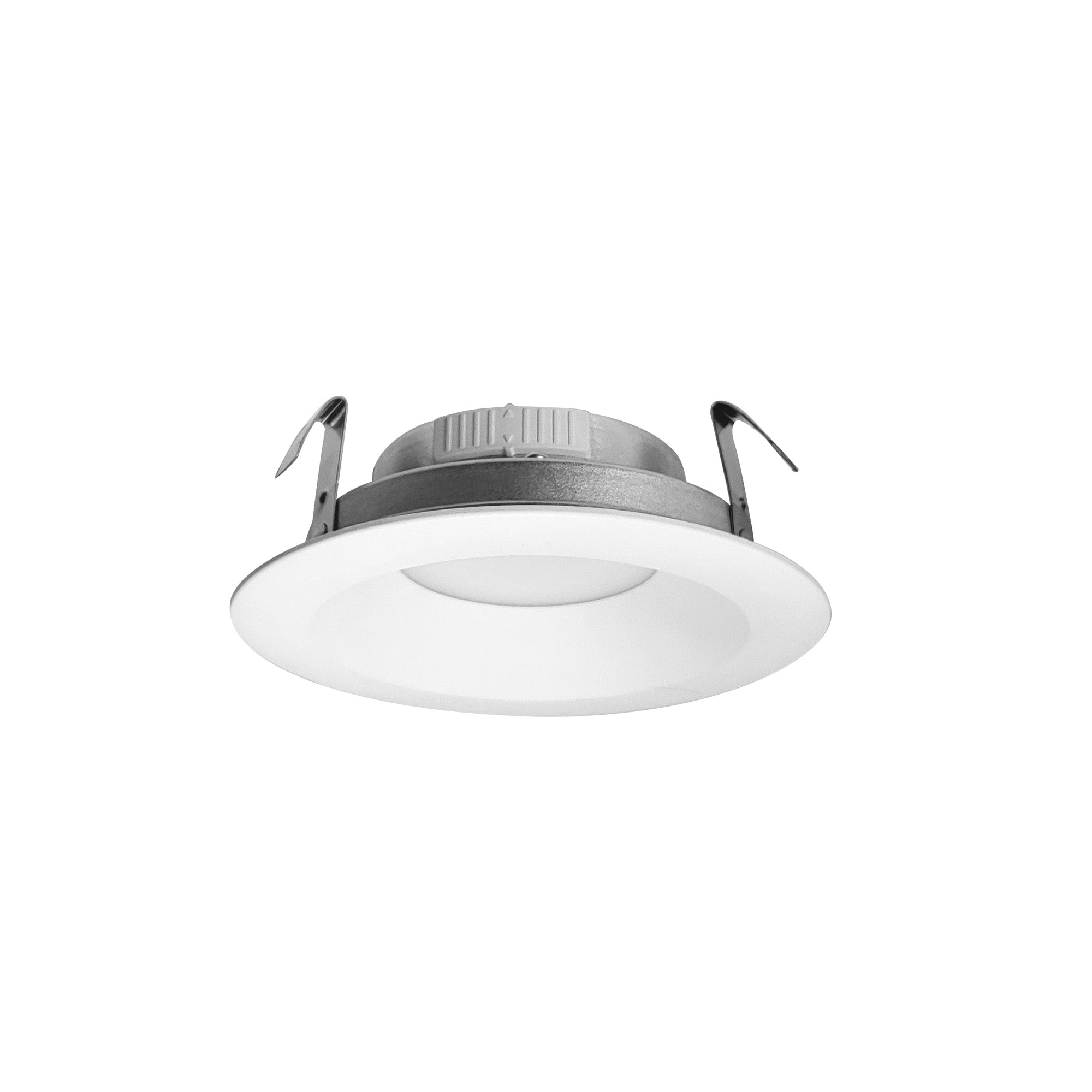 Nora Lighting NCSR - R41TWMPW 4" Contractor Series LED Retrofit Reflector with Selectable CCT, Matte Powder White (12 - Pack) - Sonic Electric