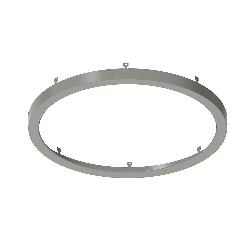Nora Lighting NELO - 12RBN 12" Decorative Metal Ring for NELO - 12RTWMPW, Brushed Nickel Finish - Sonic Electric