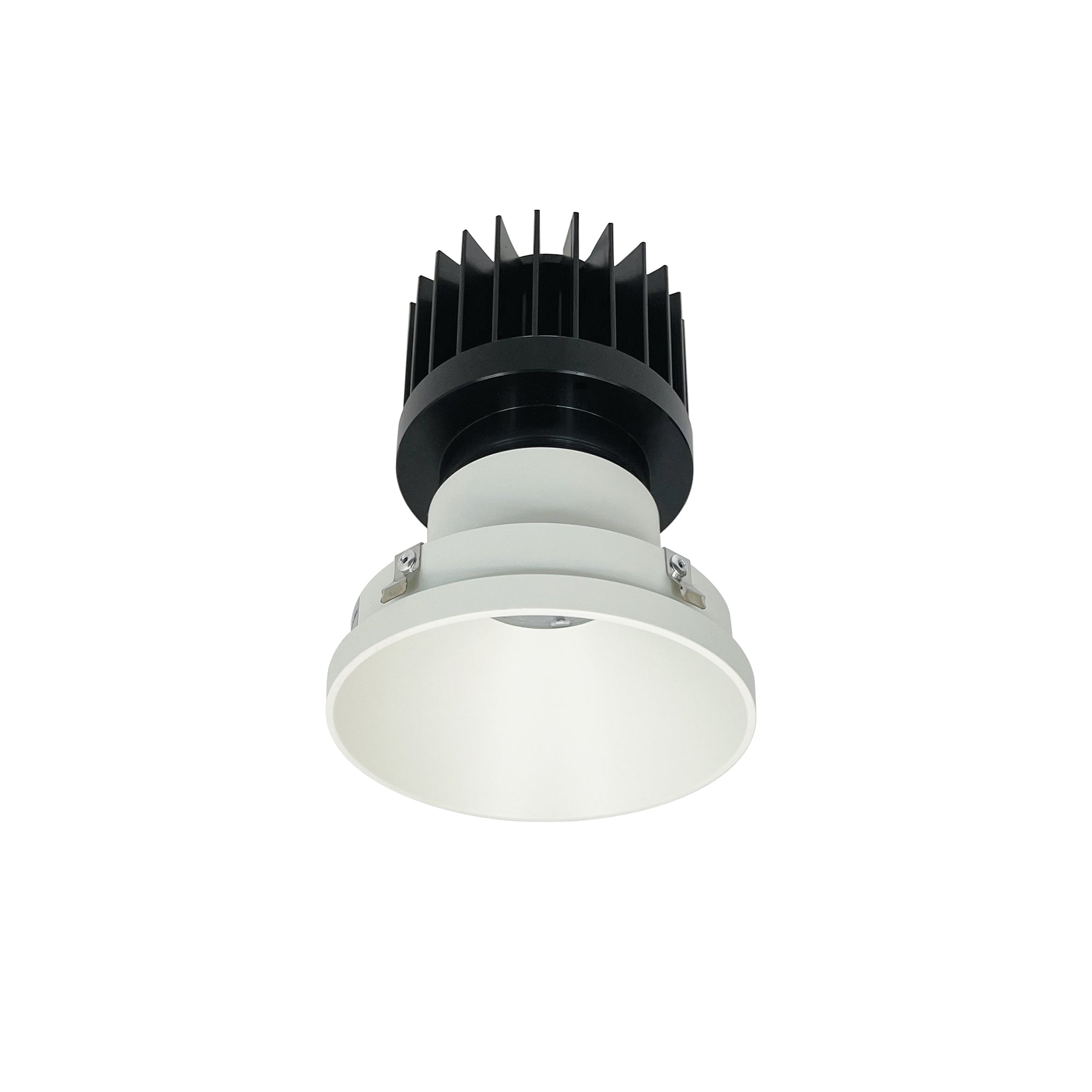 Nora Lighting NIO - 4PRTLNDCCDXWW/HL 4" Iolite PLUS Round Trimless Downlight, 1500lm/2000lm/2500lm (varies by housing), Comfort Dim, White Finish - Sonic Electric