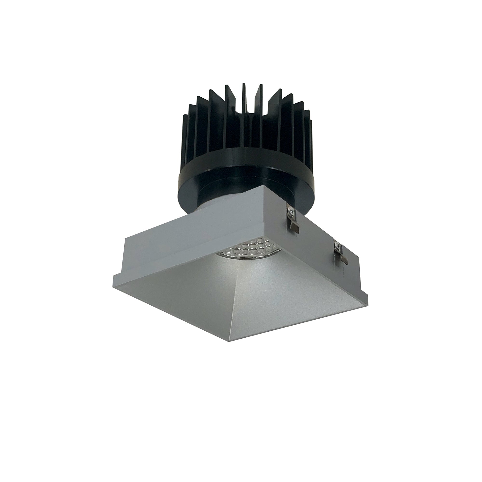 Nora Lighting NIO - 4PSTLNDCCDXHZ/HL 4" Iolite PLUS Square Trimless Downlight, 1500lm/2000lm/2500lm (varies by housing), Comfort Dim, Haze Finish - Sonic Electric