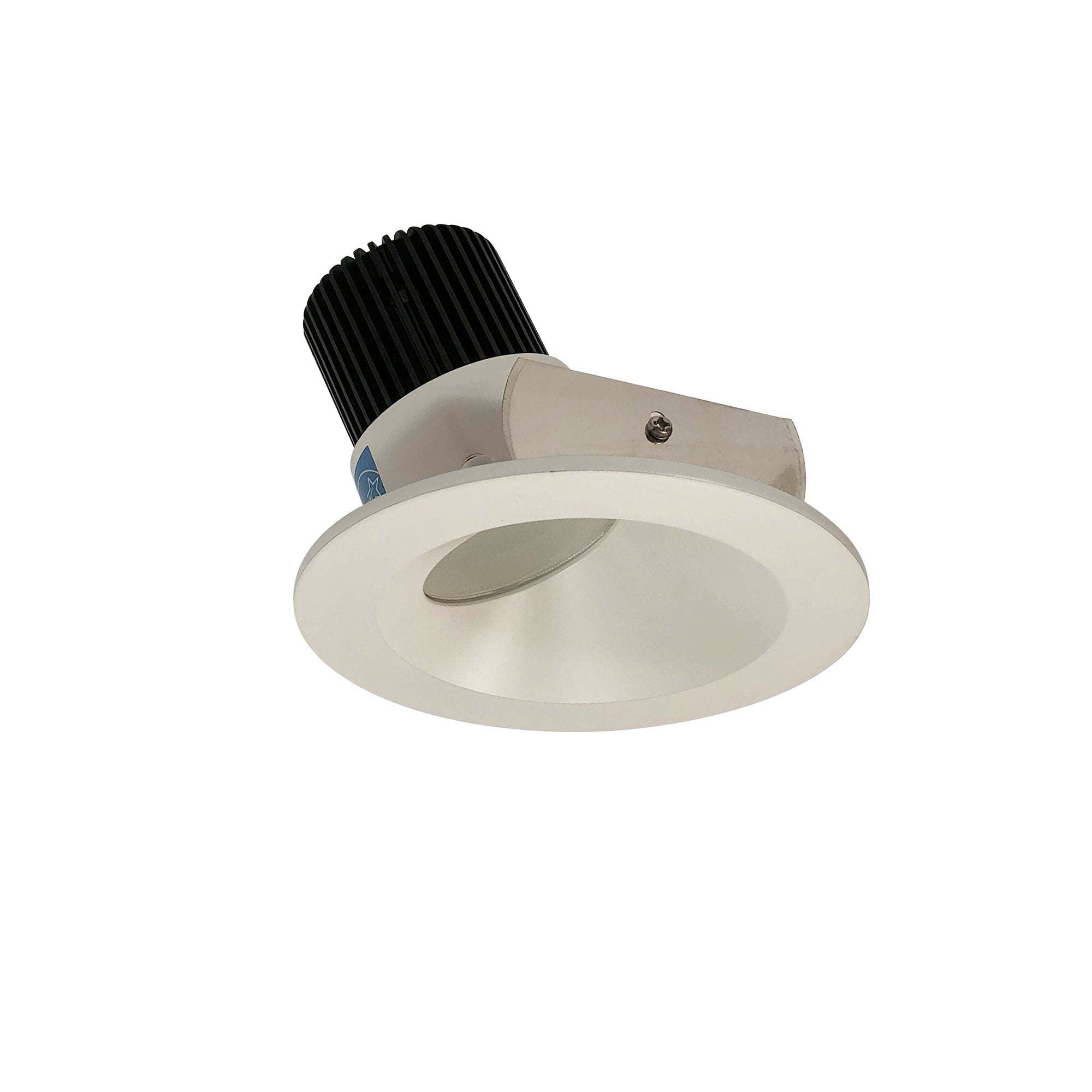 Nora Lighting NIO - 4RW35XWW/10 4" Iolite LED Round Wall Wash, 1000lm / 14W, 3500K - White Reflector / White Flange - Sonic Electric