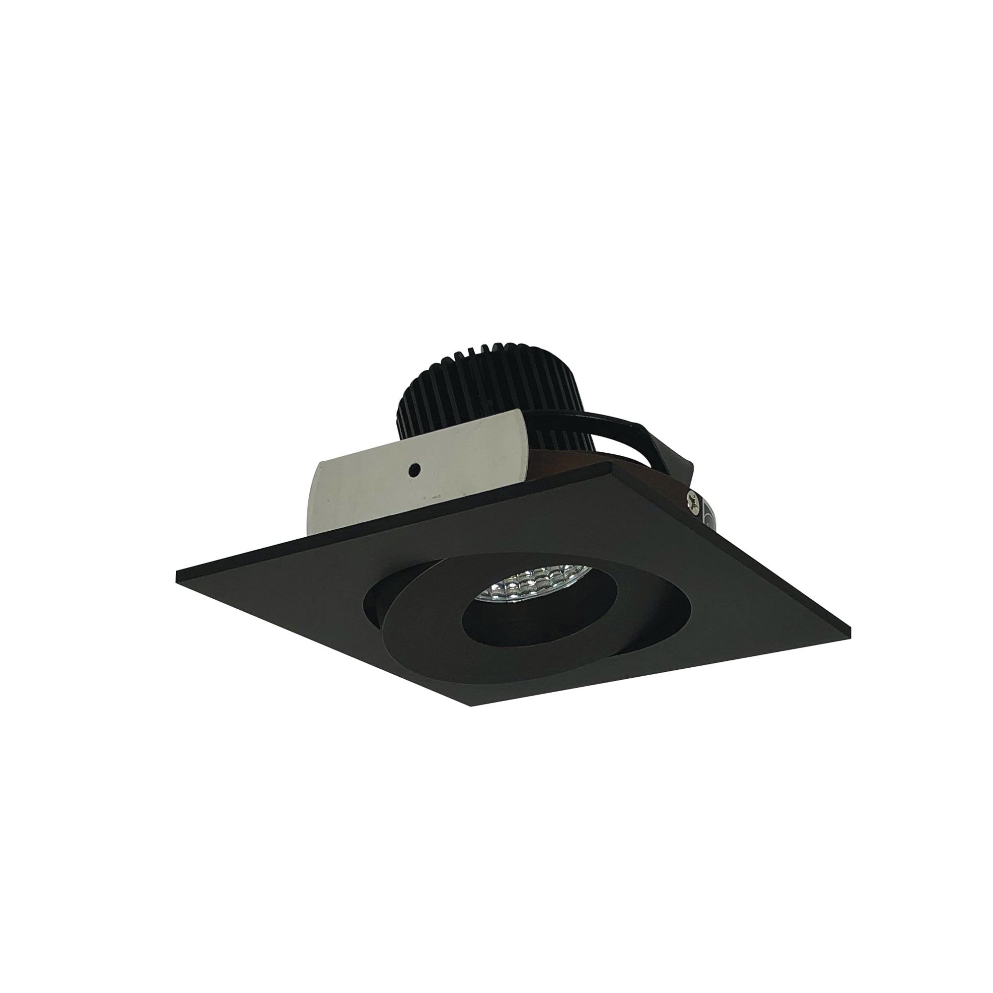 Nora Lighting NIO - 4SG30XBZ/10 4" Iolite LED Square Adjustable Gimbal, 1000lm / 14W, 3000K - Bronze - Sonic Electric