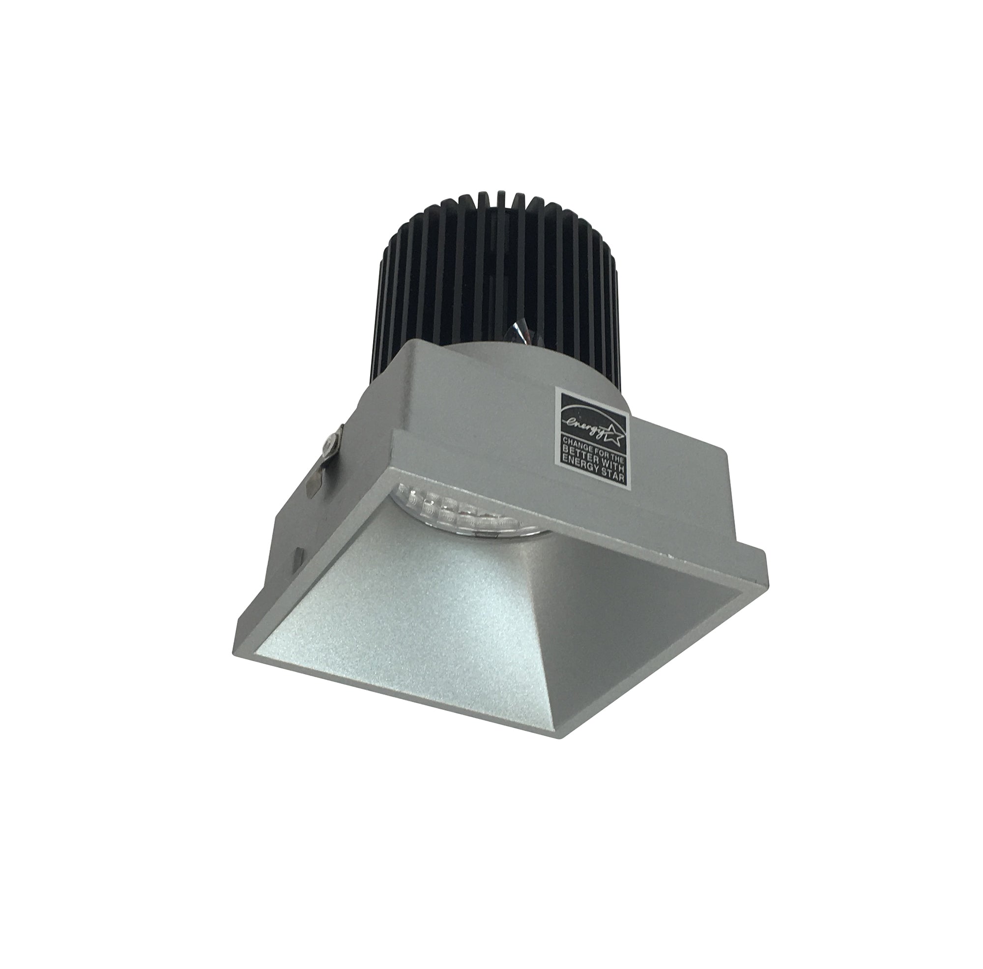 Nora Lighting NIO - 4STLNDC35XHZ/10 4" Iolite LED Square Trimless Downlight, 1000lm / 14W, 3500K, Haze Finish - Sonic Electric