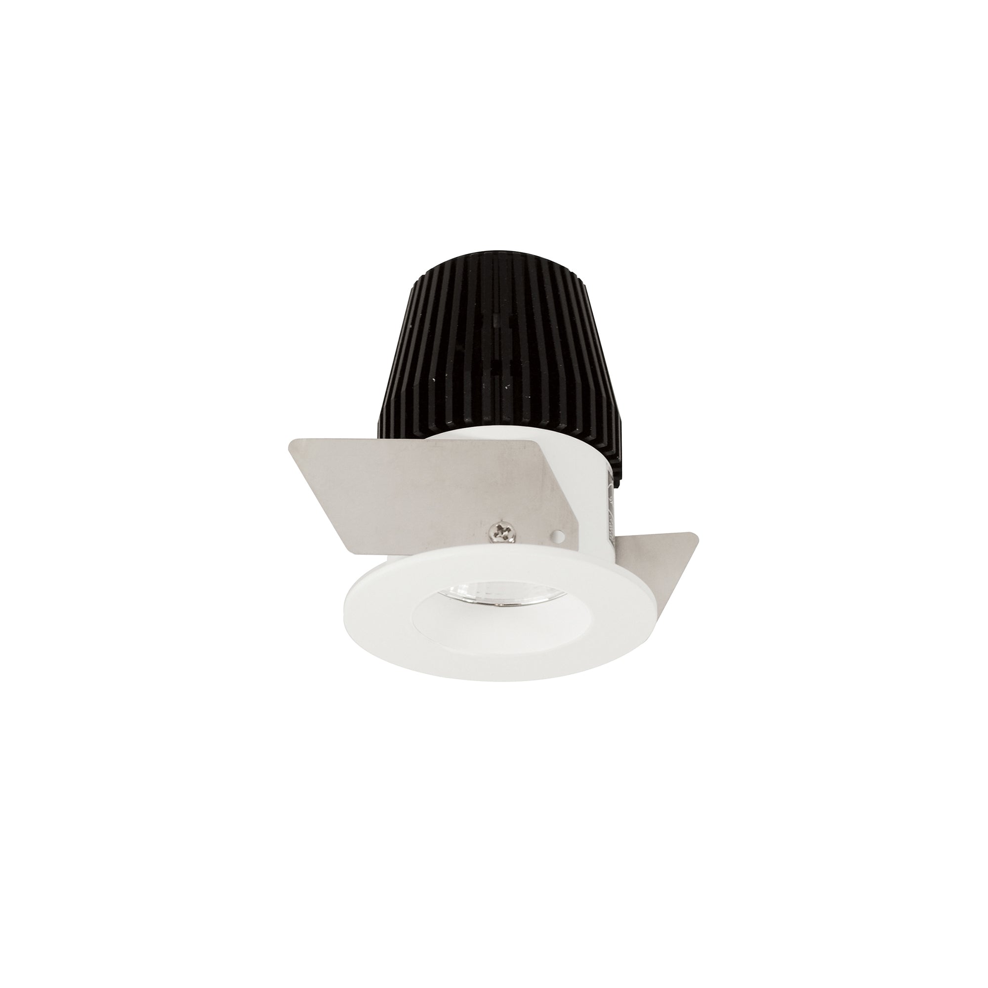 Nora Lighting NIOB - 1RNGCDXWW 1" Iolite LED BWF Round Reflector, 600lm, Comfort Dim, White Reflector / White Flange - Sonic Electric