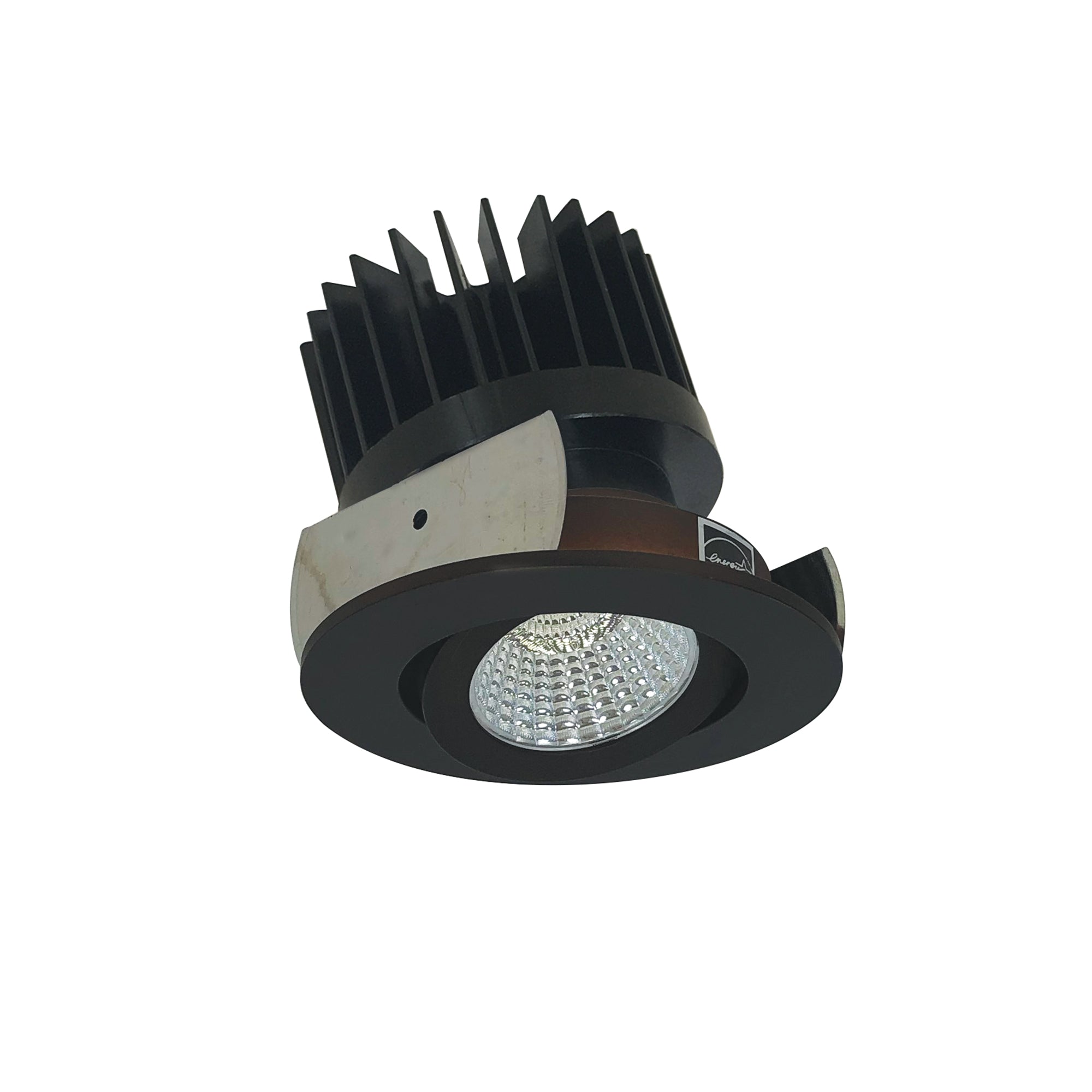 Nora Lighting NIOB - 2RG50XBZ/HL 2" Iolite LED Round Adjustable Gimbal, 1500lm/2000lm/2500lm (varies by housing), 5000K, Bronze Finish - Sonic Electric