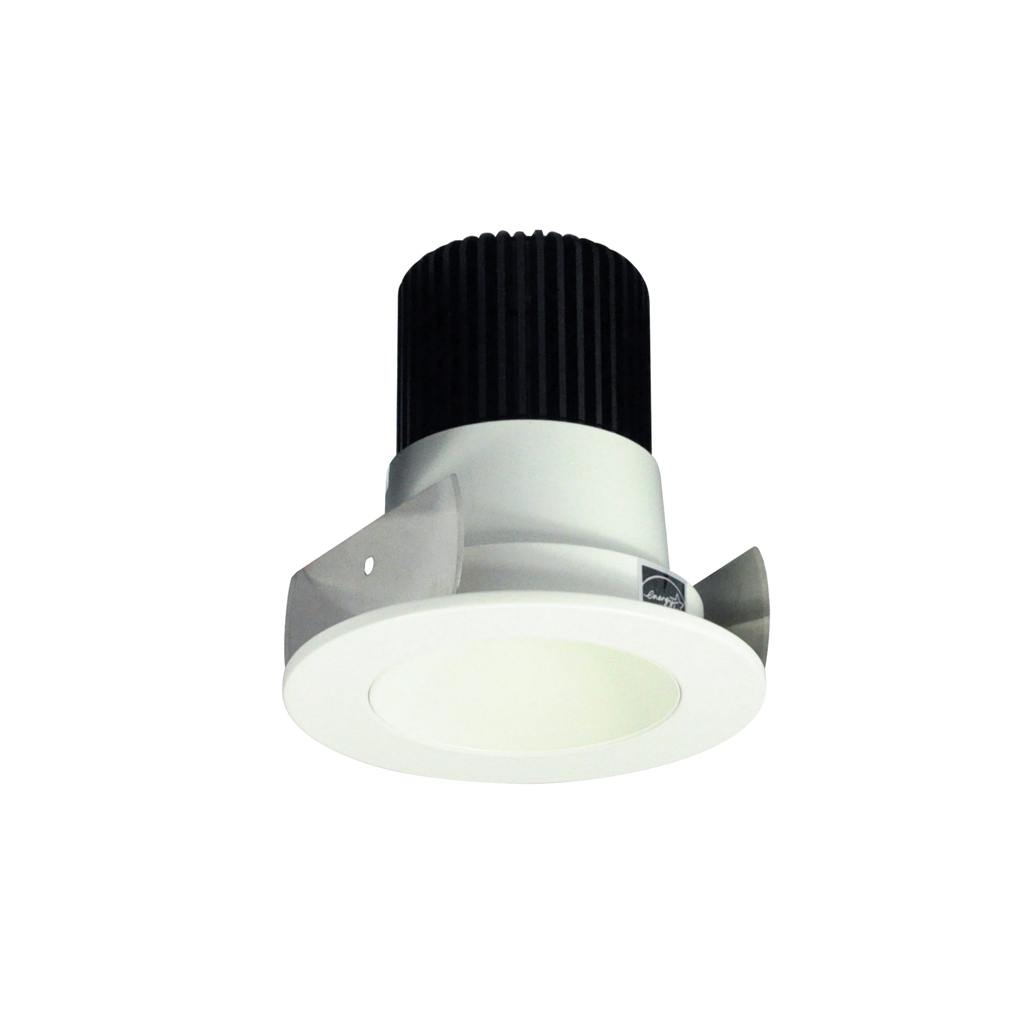 Nora Lighting NIOB - 2RNDC50XMPW/10 2" Iolite LED Round Reflector, 1000lm / 14W, 5000K, Matte Powder White Reflector / Matte Powder White Flange - Sonic Electric
