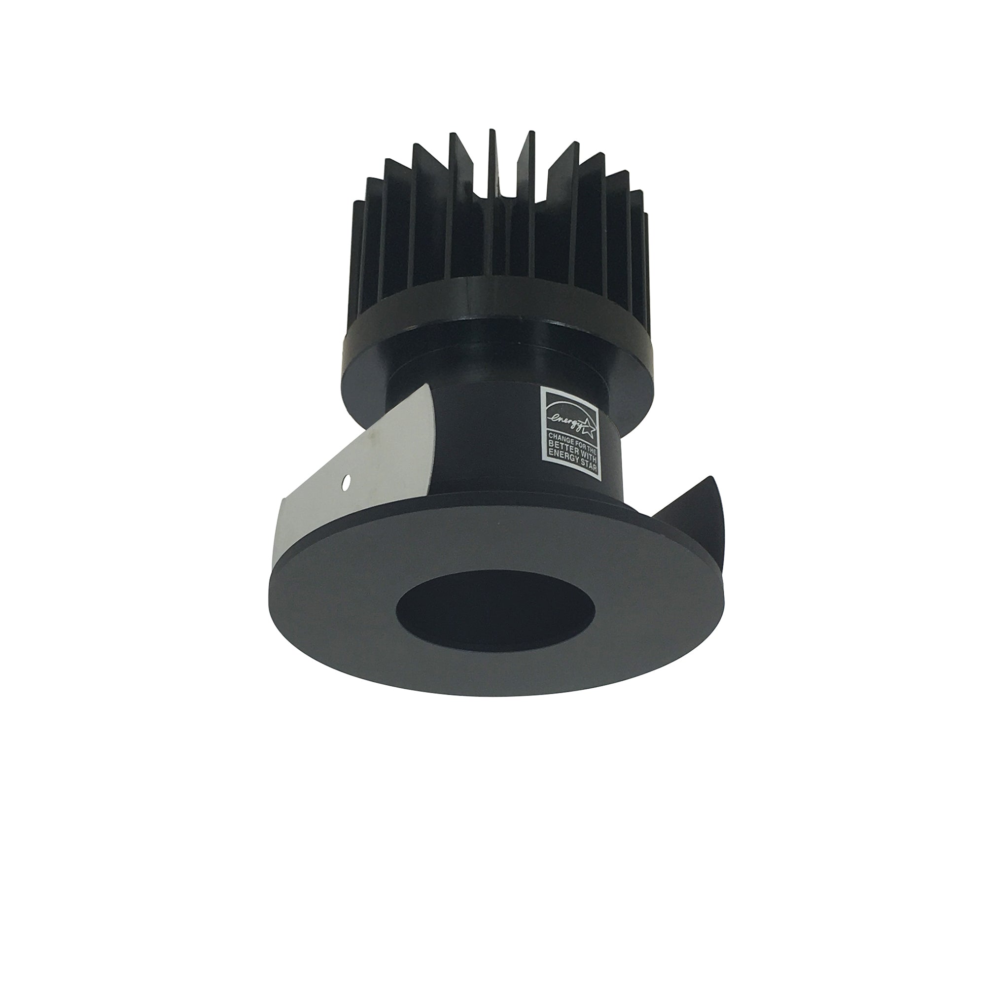 Nora Lighting NIOB - 2RPH30XBB/HL 2" Iolite LED Round Pinhole, 1500lm/2000lm/2500lm (varies by housing), 3000K, Black Pinhole / Black Flange - Sonic Electric