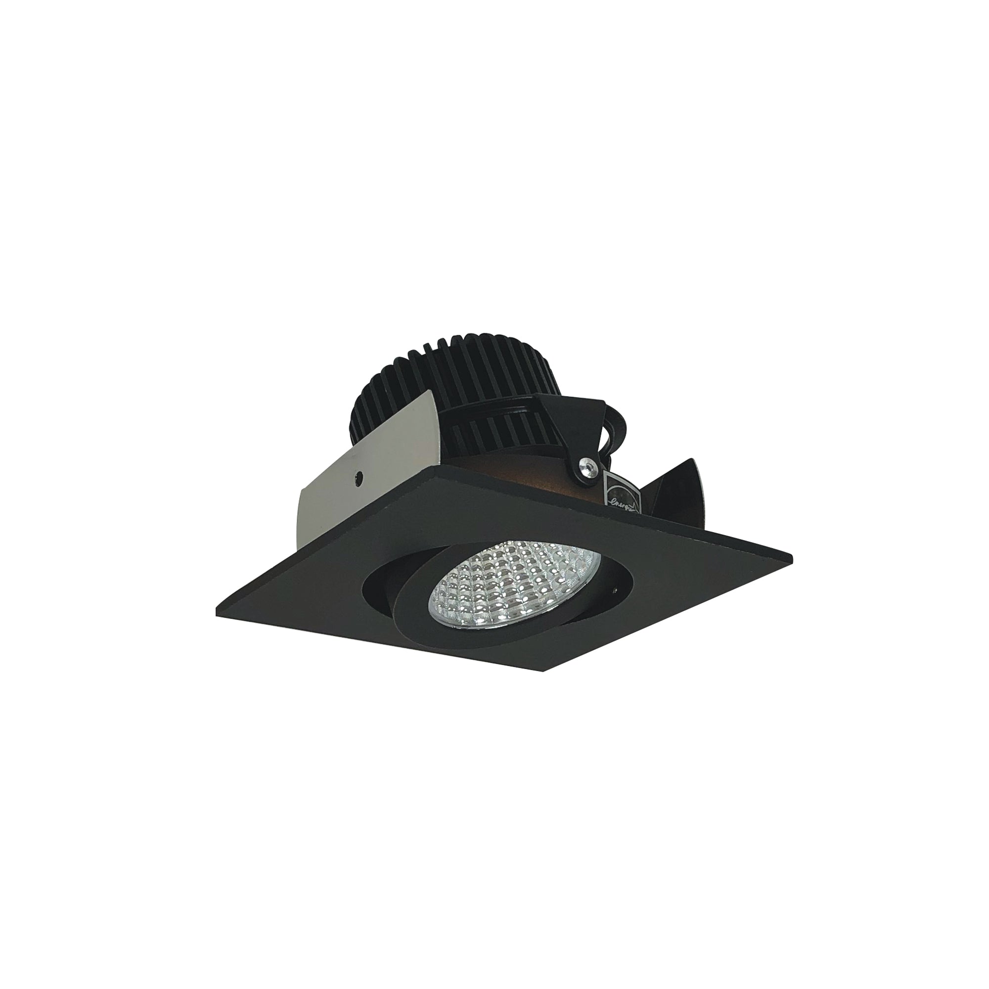 Nora Lighting NIOB - 2SG30XBZ/10 2" Iolite LED Square Adjustable Gimbal, 1000lm / 14W, 3000K, Bronze Finish - Sonic Electric