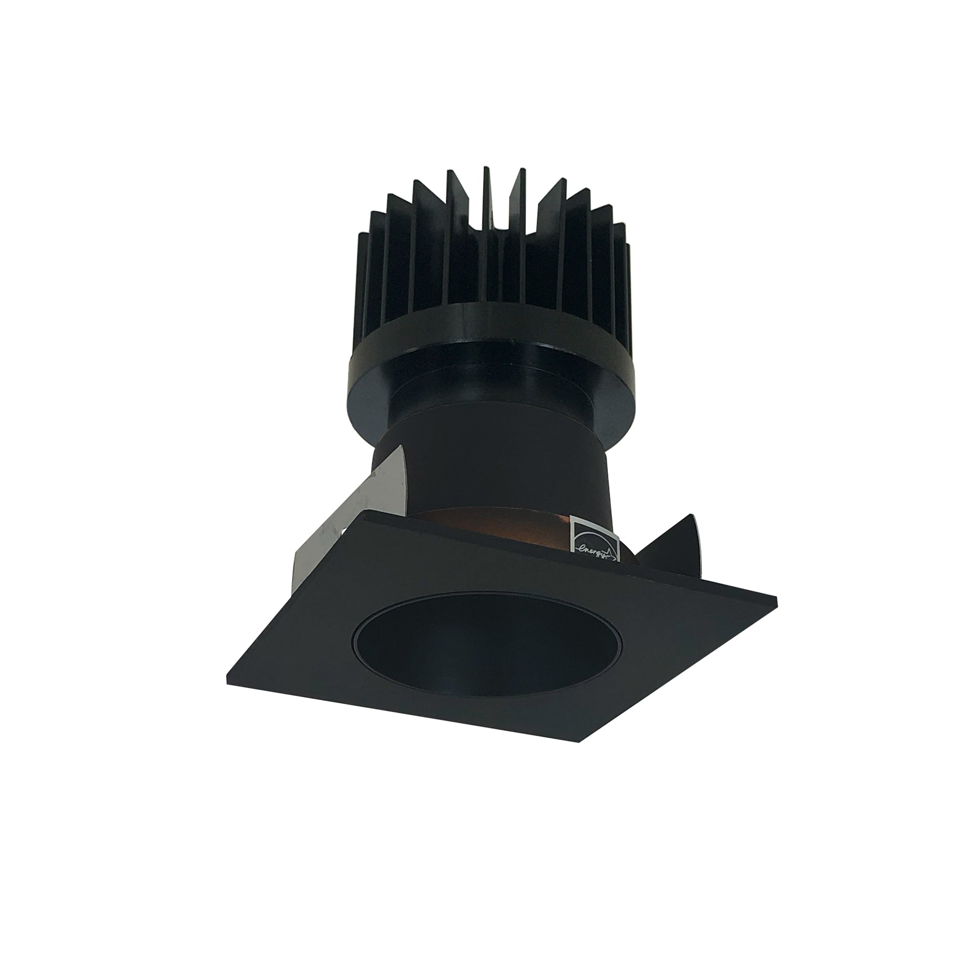 Nora Lighting NIOB - 2SNDC27XBZ/HL 2" Iolite LED Square Reflector with Round Aperture, 1500lm/2000lm/2500lm (varies by housing), 2700K, Bronze Reflector / Bronze Flange - Sonic Electric