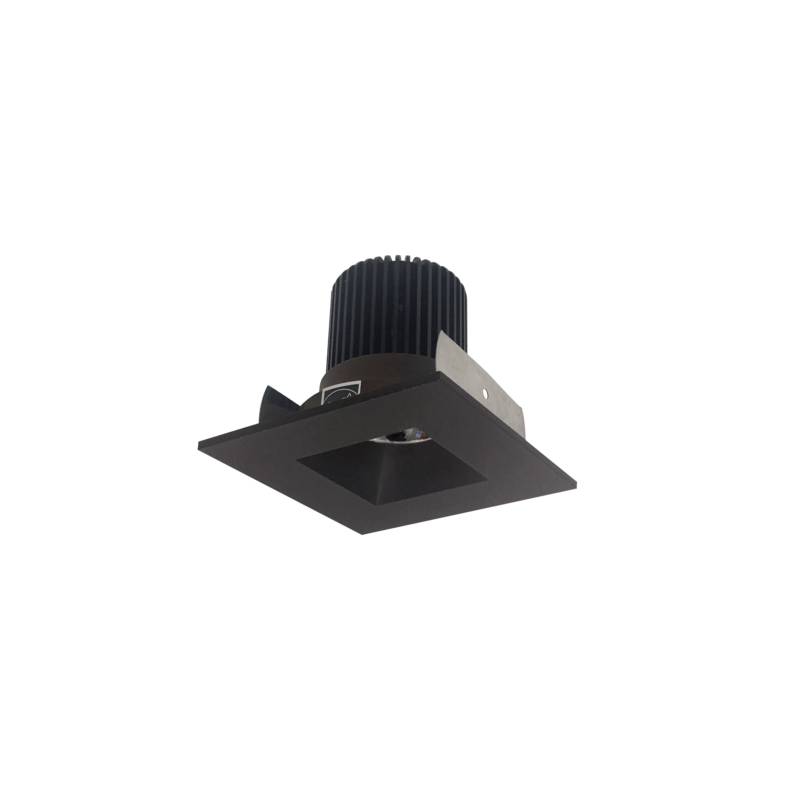 Nora Lighting NIOB - 2SNDSQ27QBZ 2" Iolite LED Square Reflector with Square Aperture, 10 - Degree Optic, 800lm / 12W, 2700K, Bronze Reflector / Bronze Flange - Sonic Electric