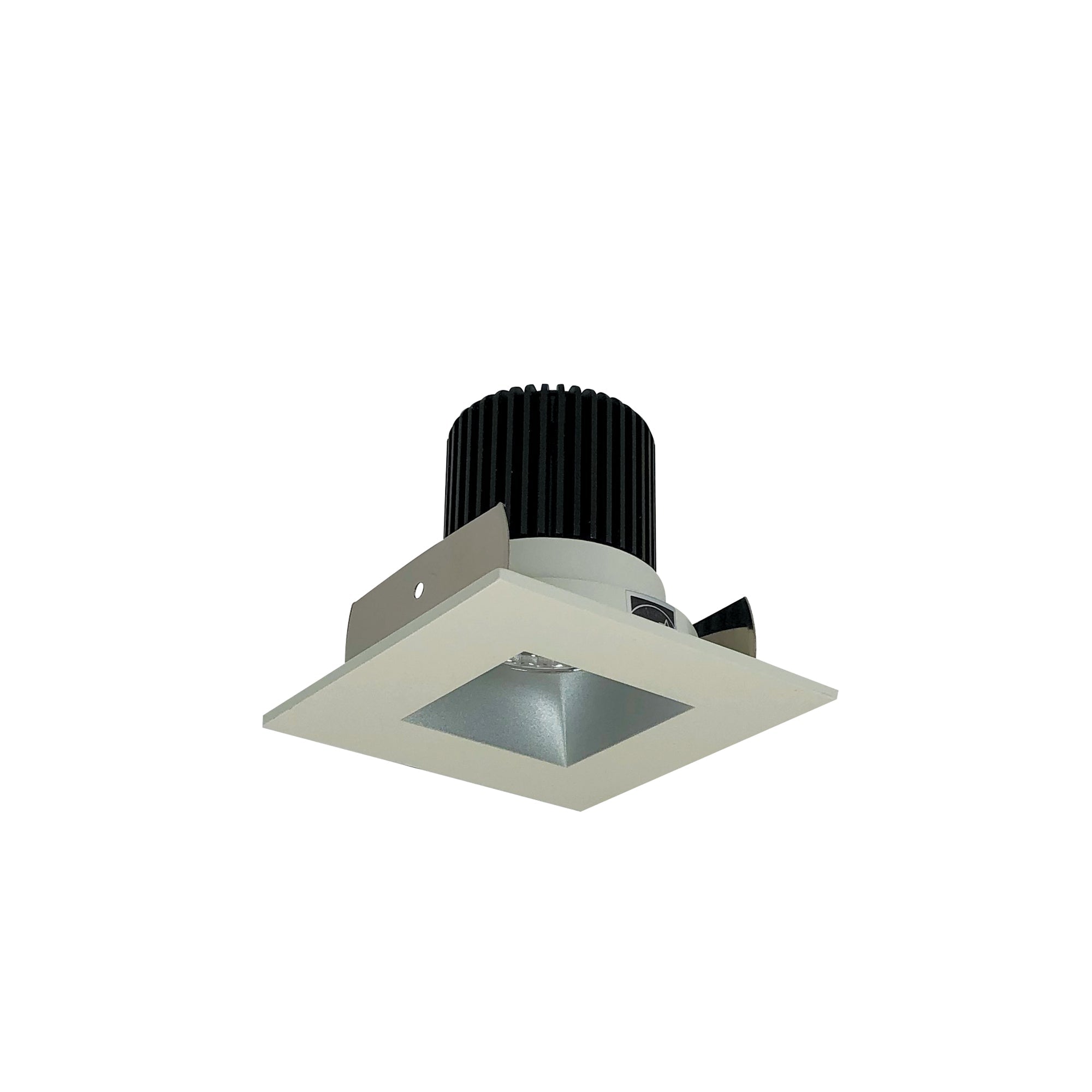 Nora Lighting NIOB - 2SNDSQ40XHW/10 2" Iolite LED Square Reflector with Square Aperture, 1000lm / 14W, 4000K, Haze Reflector / White Flange - Sonic Electric