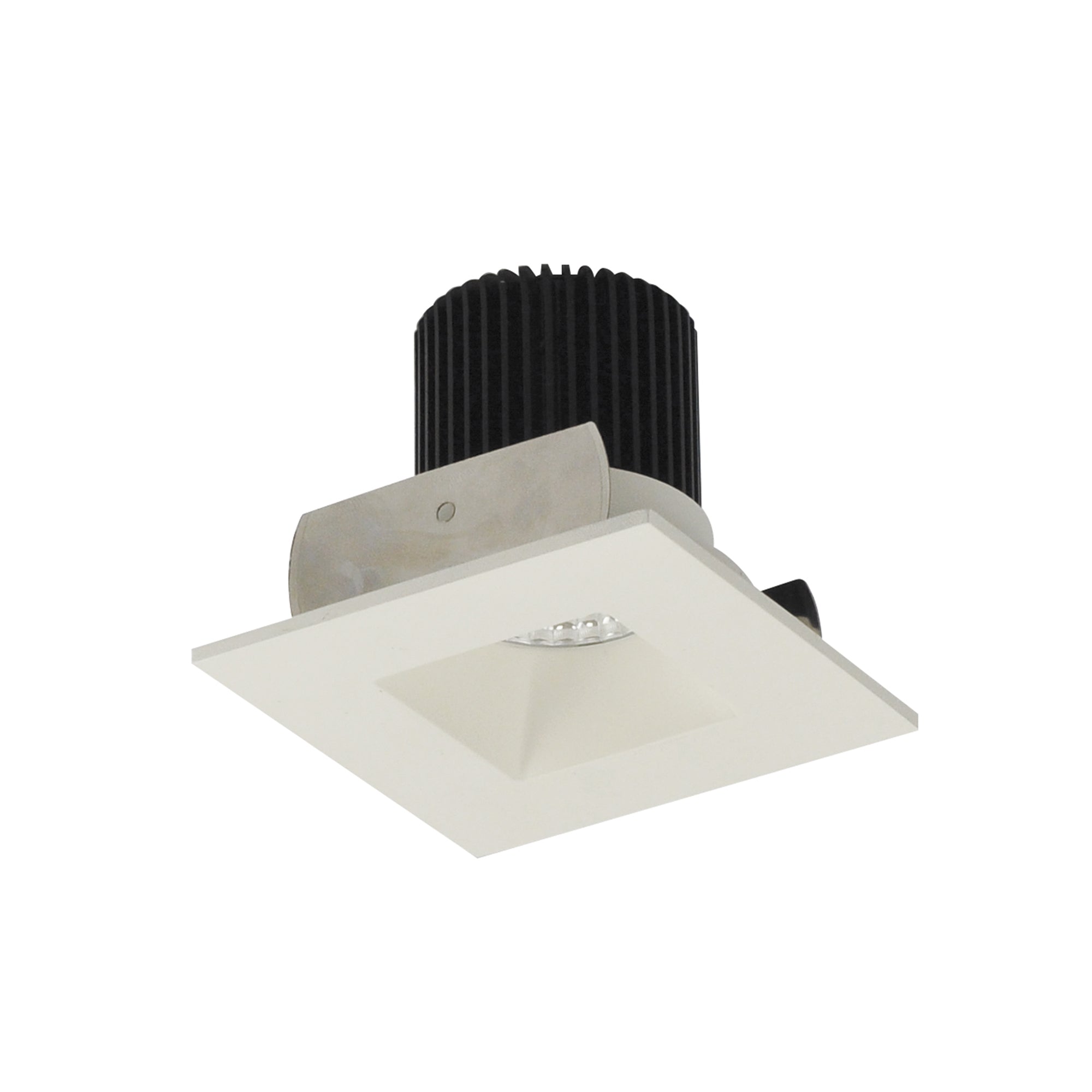 Nora Lighting NIOB - 2SNDSQ40XMPW/10 2" Iolite LED Square Reflector with Square Aperture, 1000lm / 14W, 4000K, Matte Powder White Reflector / Matte Powder White Flange - Sonic Electric