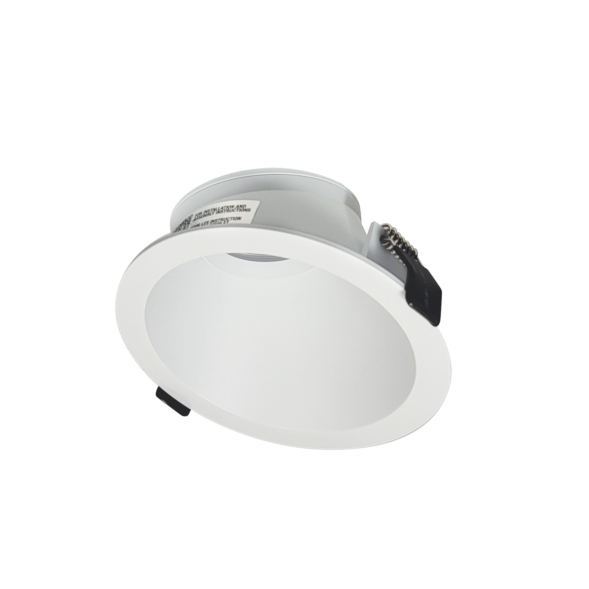 Nora Lighting NIOC - 4RSPMPW 4" Iolite Can - less Slope Trim, Matte Powder White finish - Sonic Electric