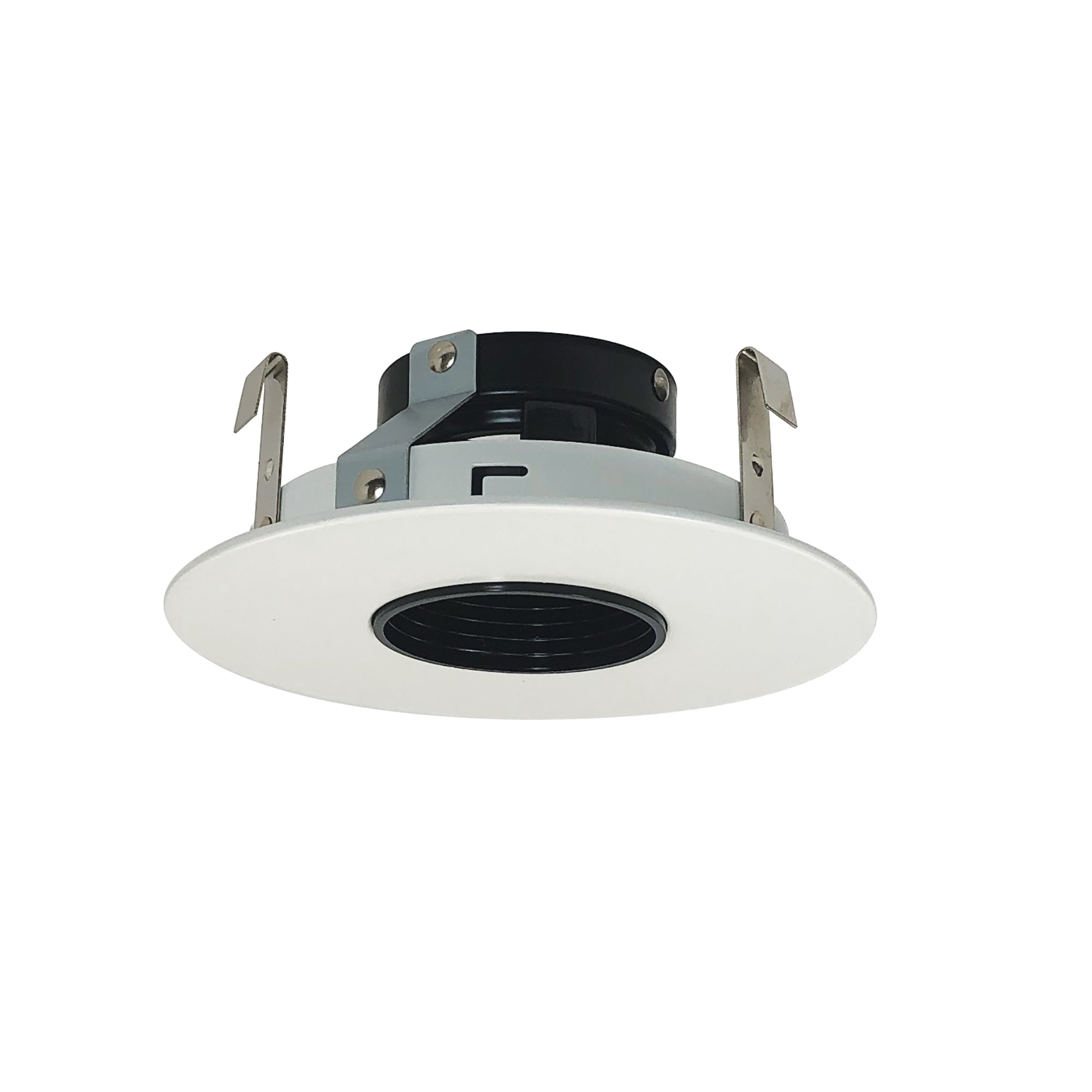 Nora Lighting NL - 420 4",LV,2",PINHOLE,BAF.B,WHITE R - Sonic Electric