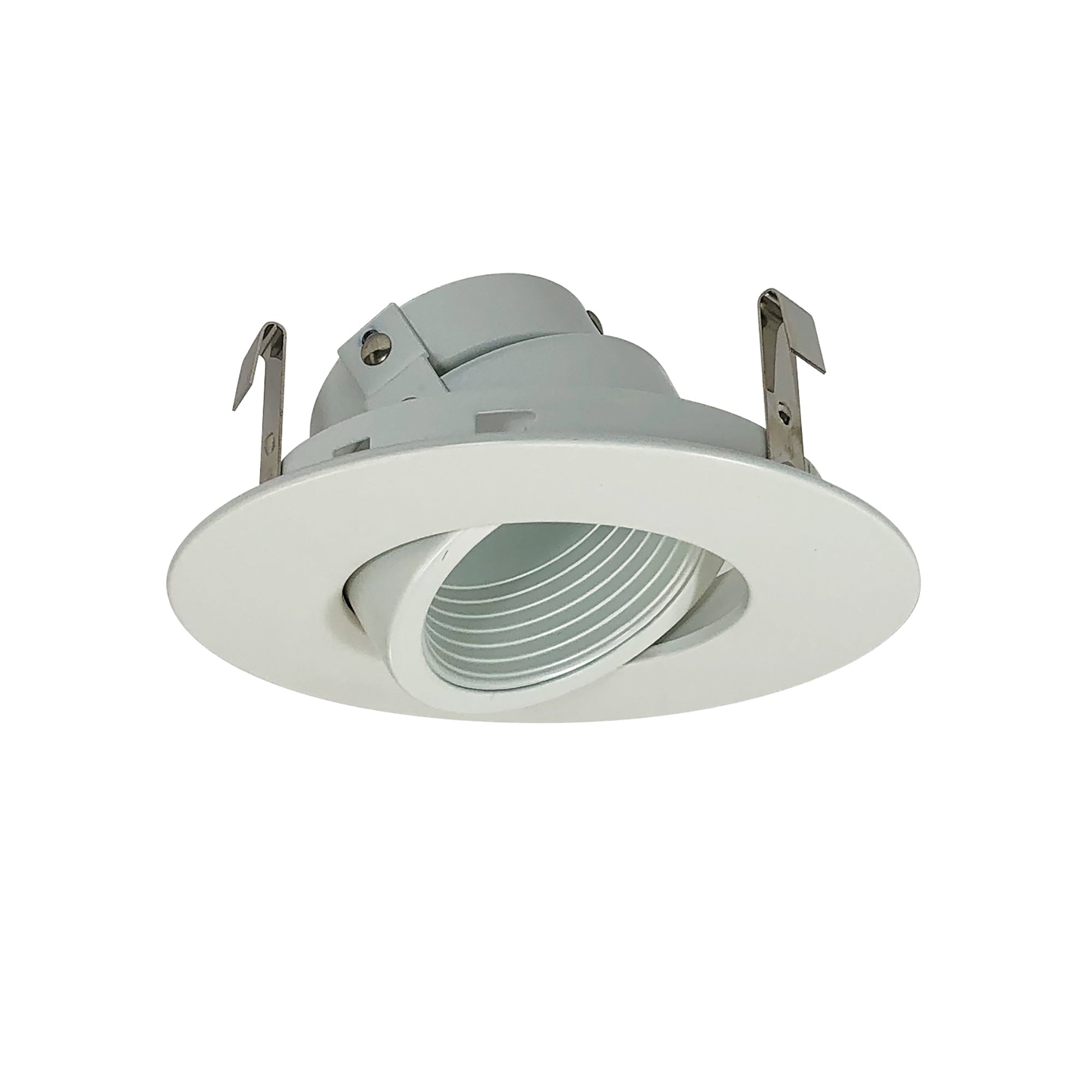 Nora Lighting NL - 463WW 4",LV,WHT BAF,GIMBAL & TRIM - Sonic Electric