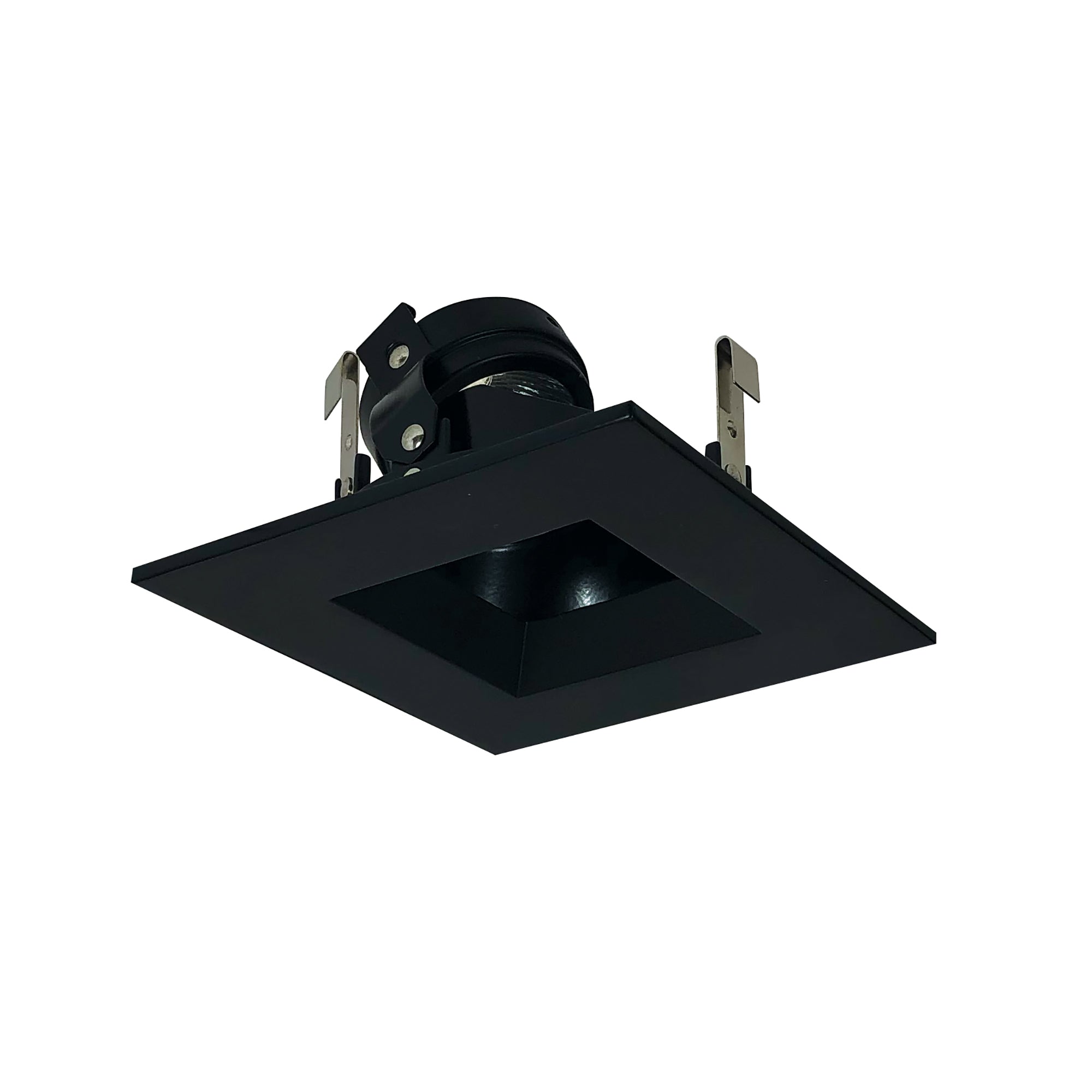 Nora Lighting NL - 4857BB 4"SQTRM REGRESS,ADJ,BLK REF,BL - Sonic Electric