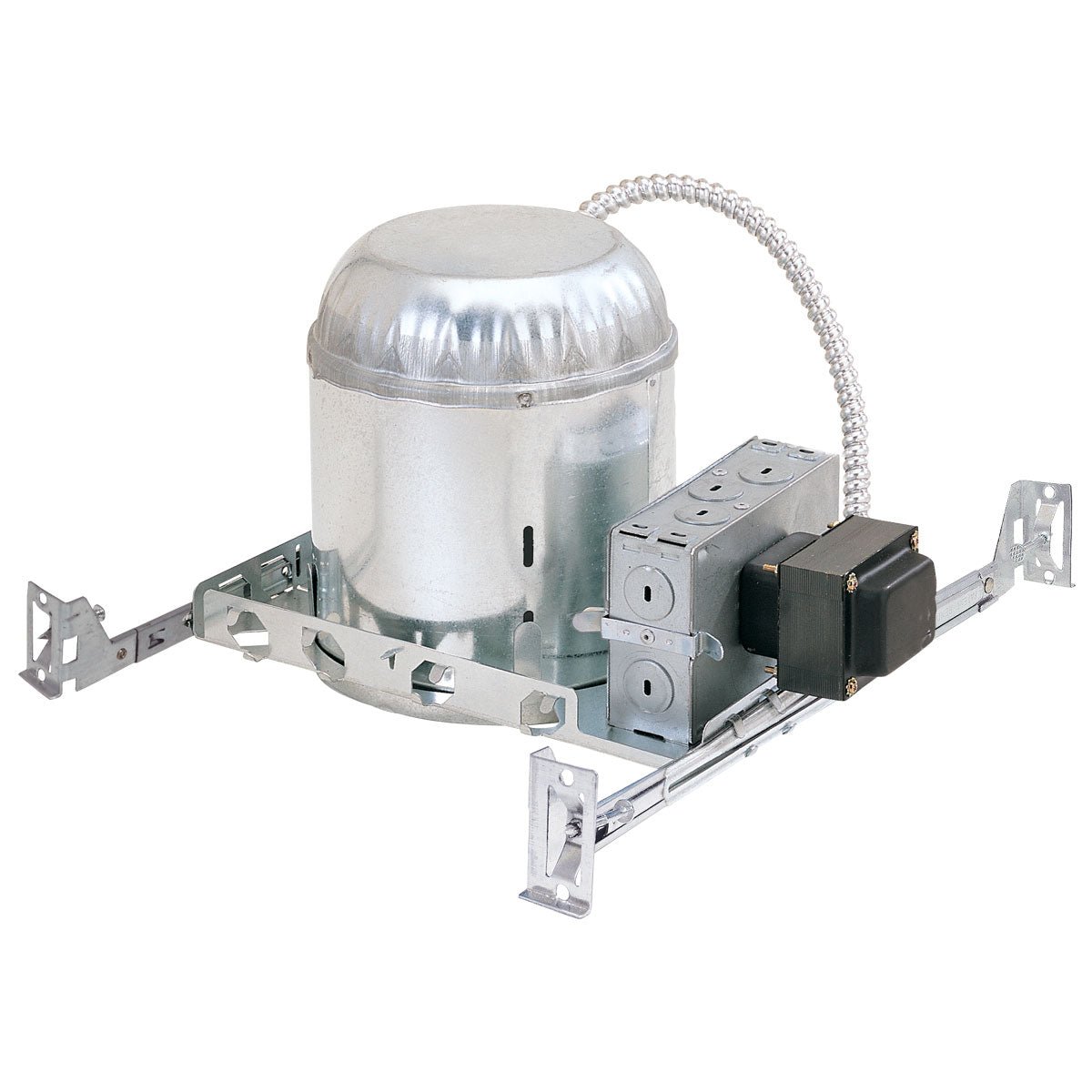 Nora Lighting NL - 601/1EL 6" Low Voltage Housing, 120V/12V Elect. Transformer, Max 50W - Sonic Electric