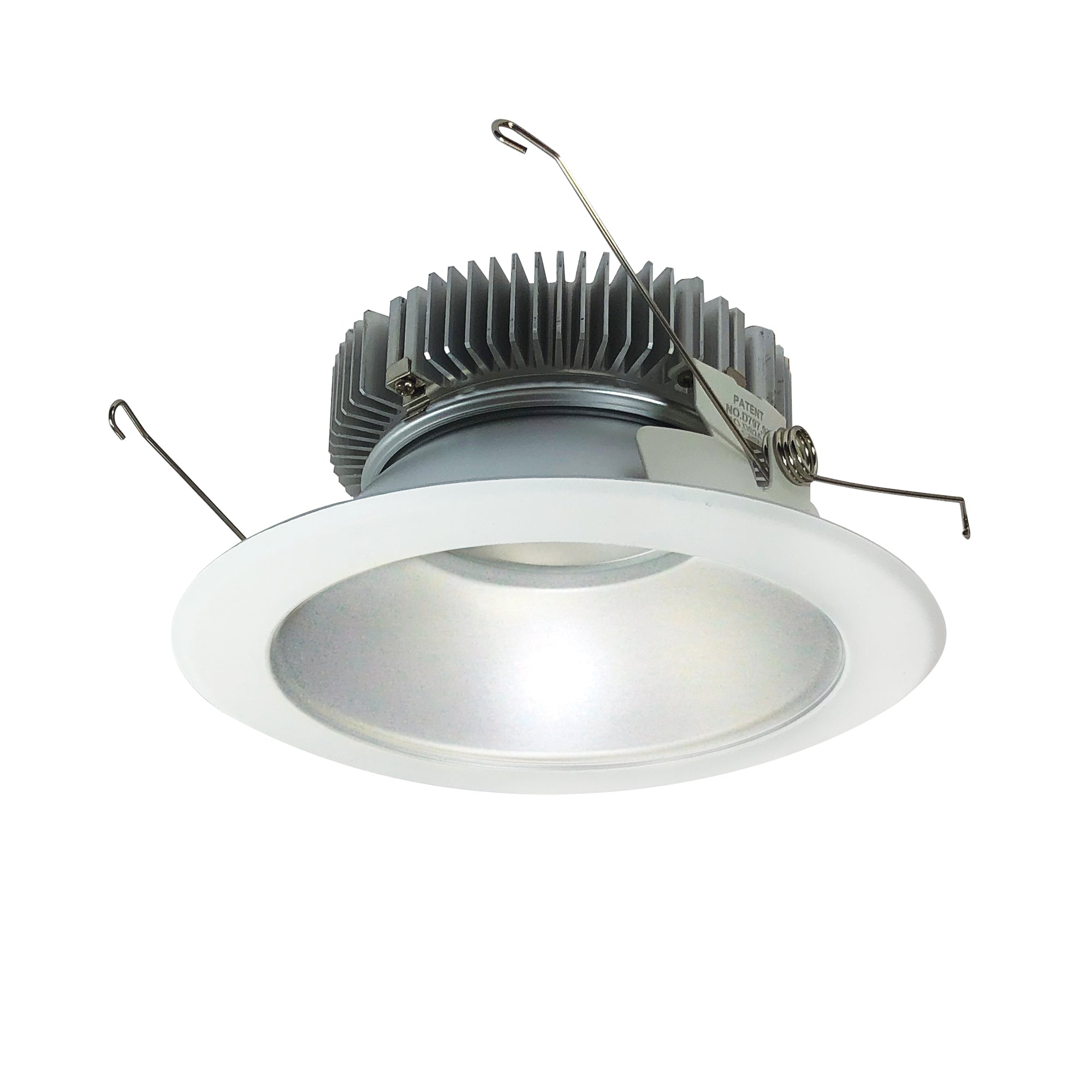 Nora Lighting NLCB2 - 6512035HZMPW 6" Cobalt Dedicated High Lumen Reflector, 2000lm, 3500K, Haze Reflector / Matte Powder White Flange - Sonic Electric