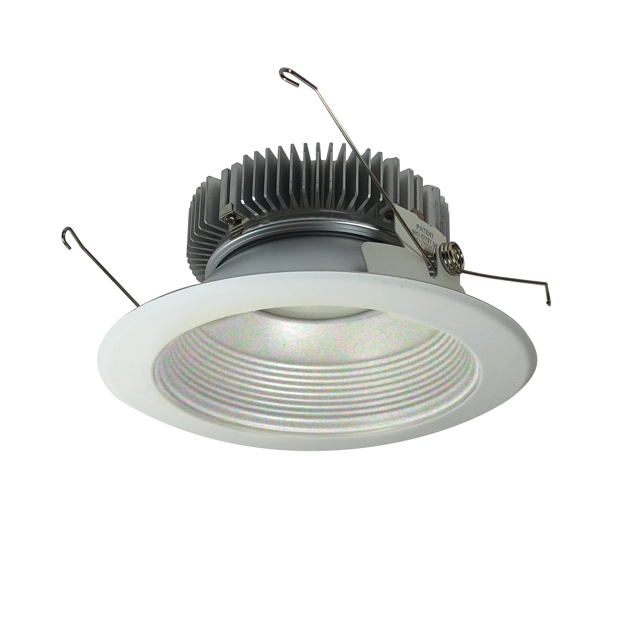 Nora Lighting NLCB2 - 6522030WW 6" Cobalt Dedicated High Lumen Baffle, 2000lm, 3000K, White Baffle / White Flange - Sonic Electric