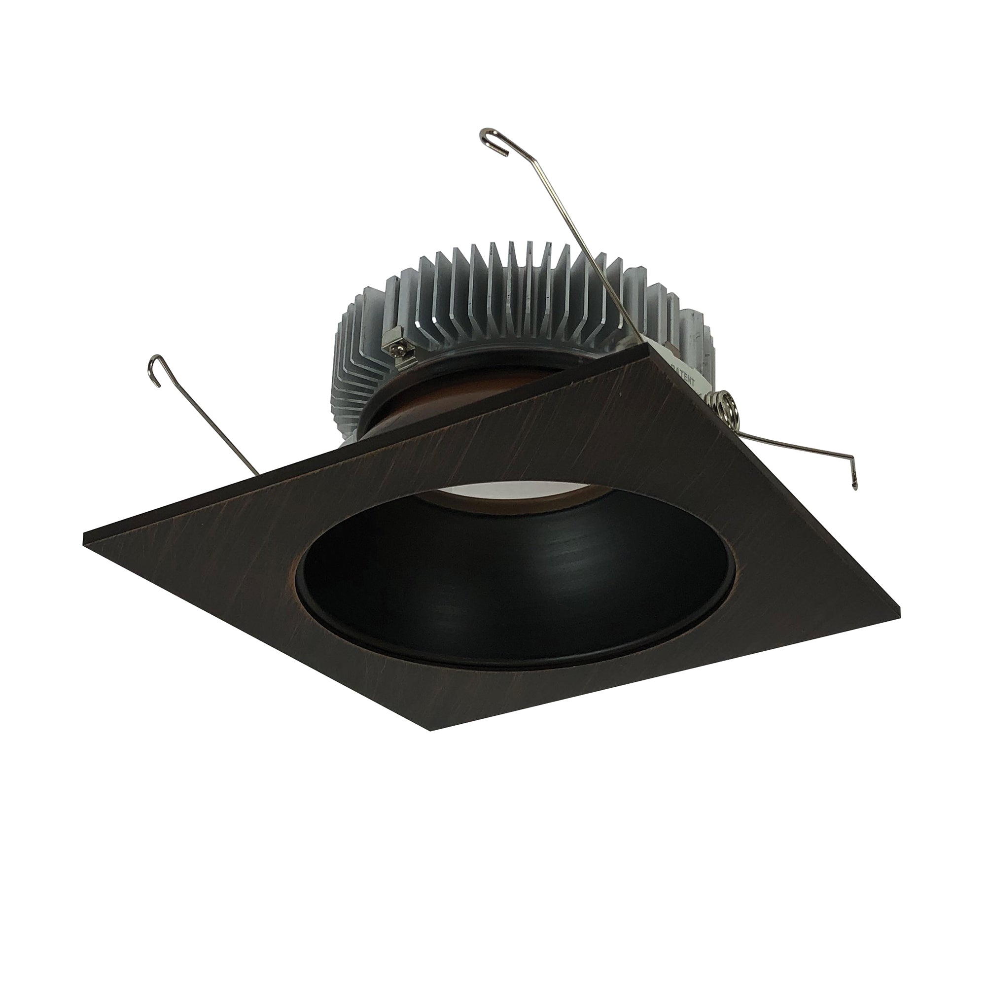 Nora Lighting NLCB2 - 6532030BZBZ 6" Cobalt Dedicated High Lumen Square/Round, 2000lm, 3000K, Bronze Reflector / Bronze Flange - Sonic Electric