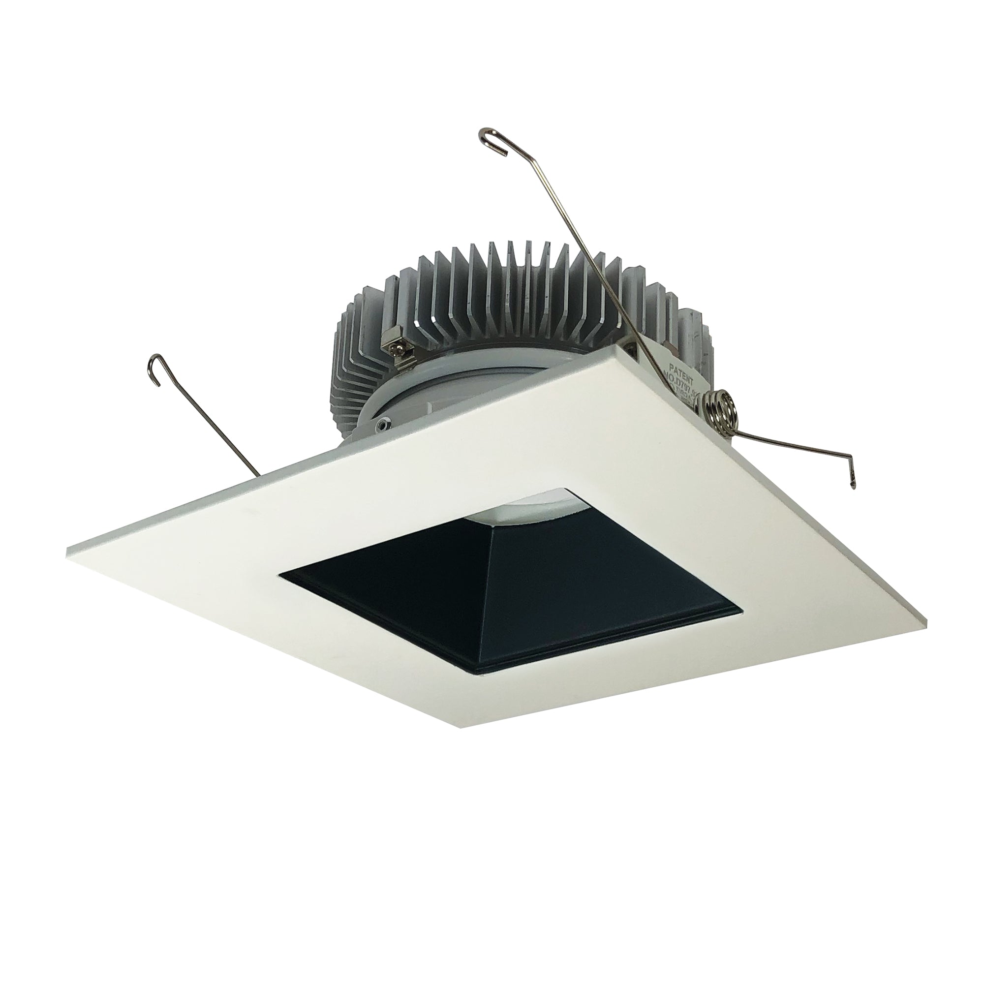 Nora Lighting NLCB2 - 6561527BW 6" Cobalt Dedicated High Lumen Square/Square, 1500lm, 2700K, Black Reflector / White Flange - Sonic Electric