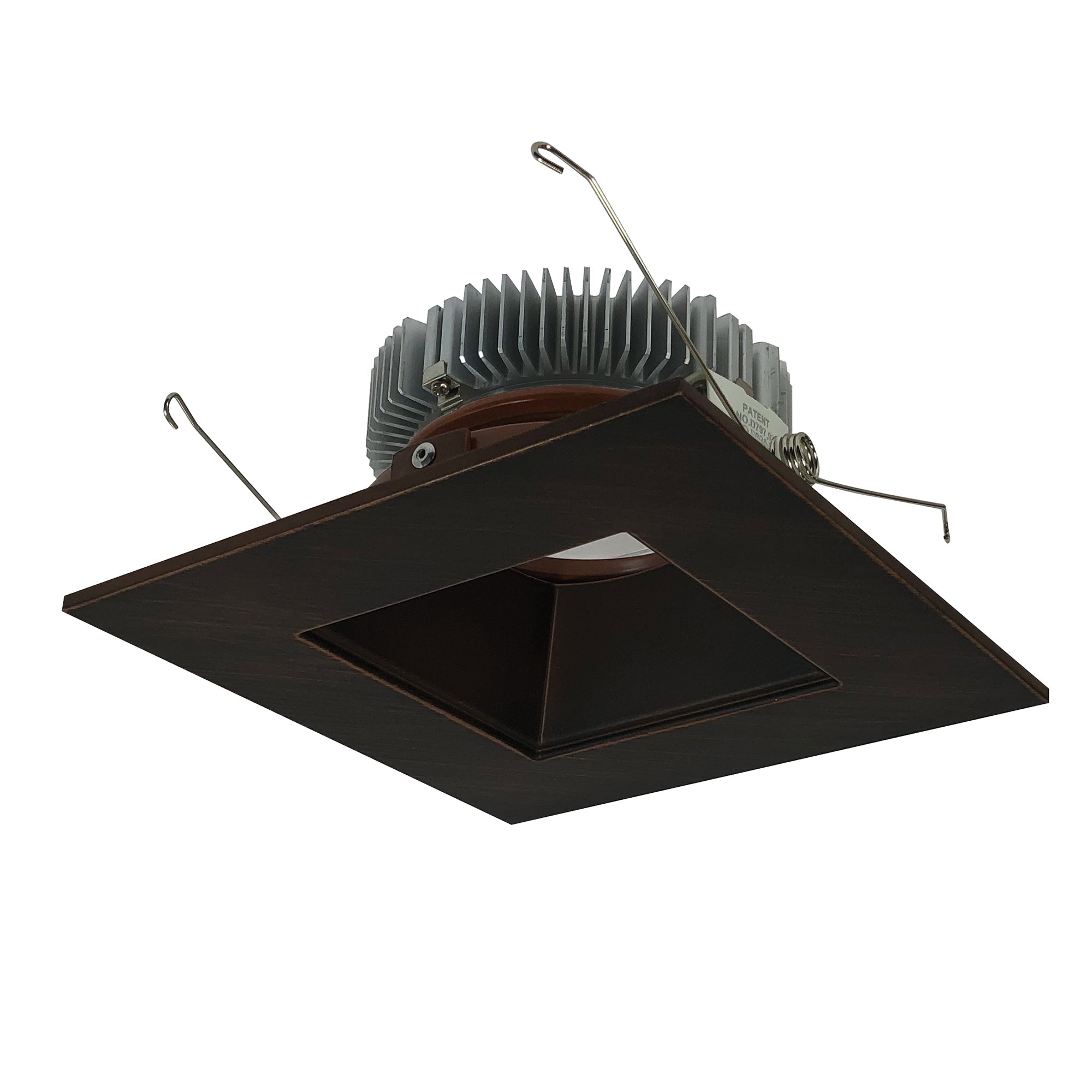 Nora Lighting NLCB2 - 6561527BZBZ 6" Cobalt Dedicated High Lumen Square/Square, 1500lm, 2700K, Bronze Reflector / Bronze Flange - Sonic Electric