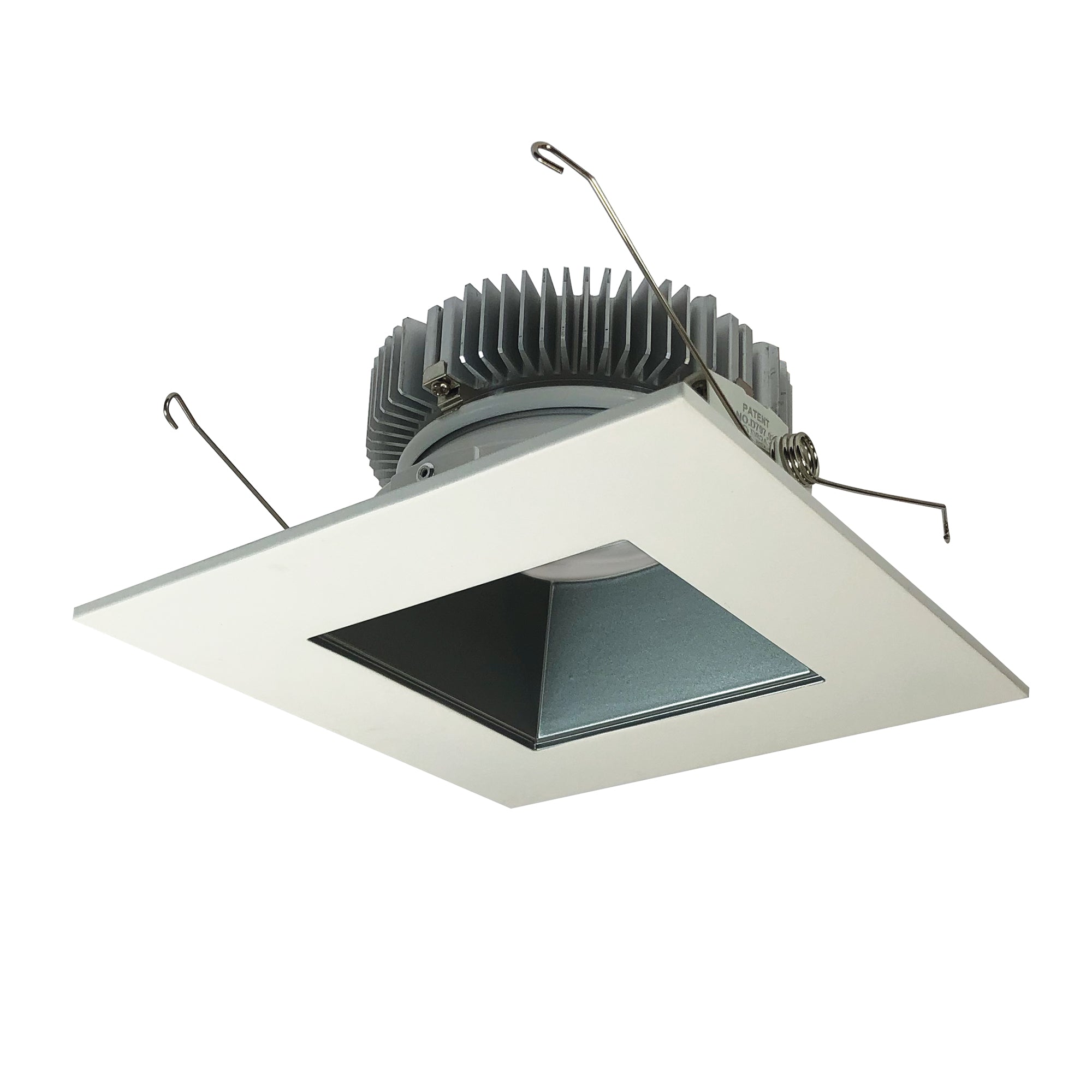 Nora Lighting NLCB2 - 65615CDPW 6" Cobalt Dedicated High Lumen Square/Square, 1500lm, Comfort Dim, Pewter Reflector / White Flange - Sonic Electric