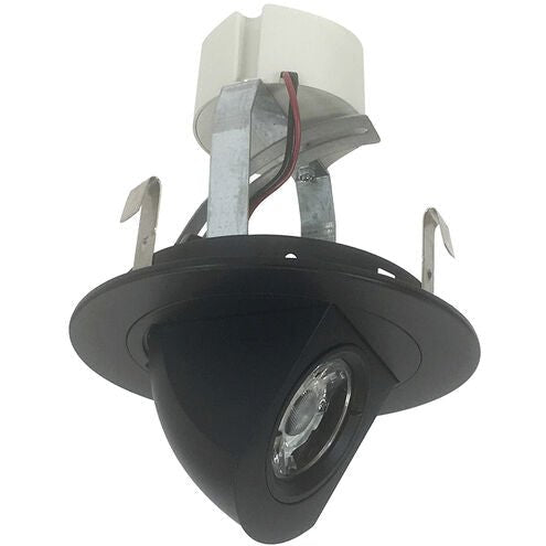 Nora Lighting NLCBC - 47040XB 4" Cobalt Retrofit Elbow, 1000lm, 4000K, Black - Sonic Electric