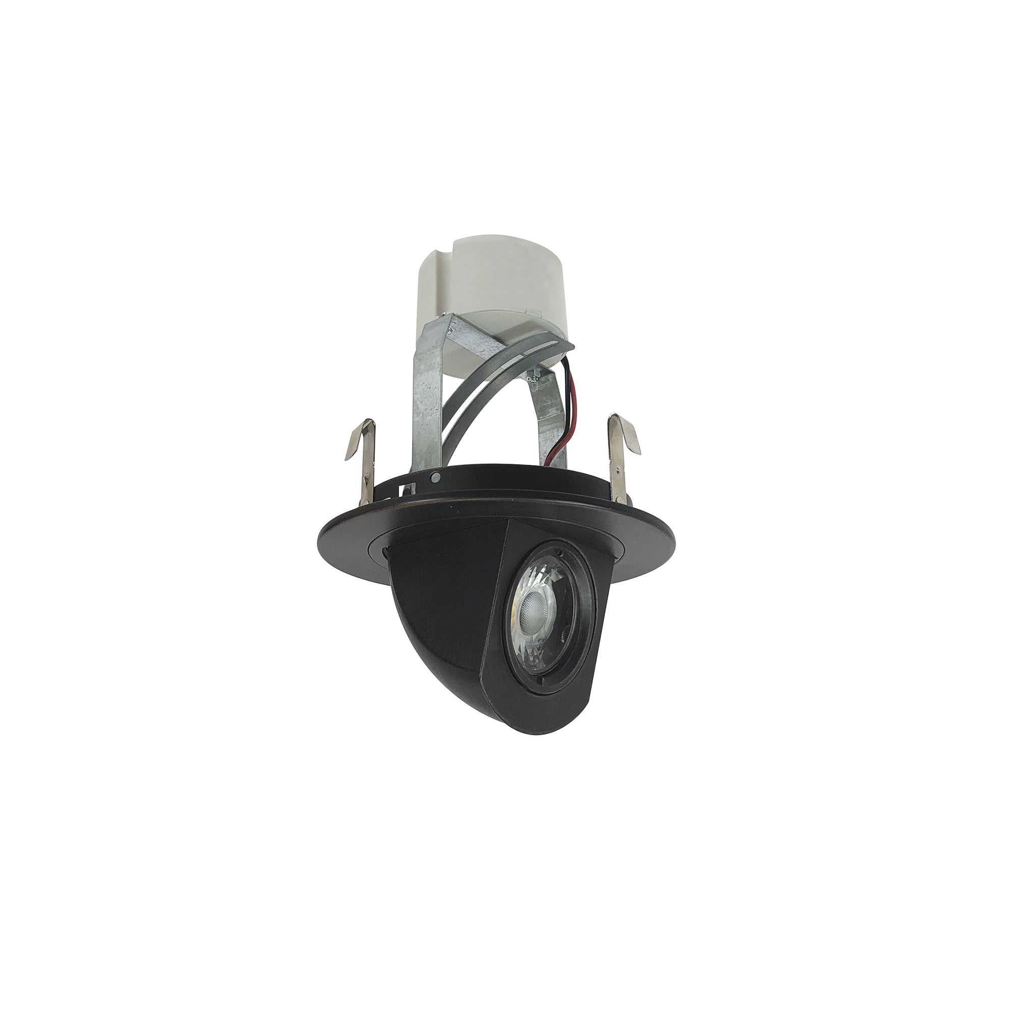Nora Lighting NLCBC - 47040XBZ/A 4" Cobalt Round Adjustable Elbow LED Retrofit, 800lm / 12W, 4000K, Bronze Finish - Sonic Electric