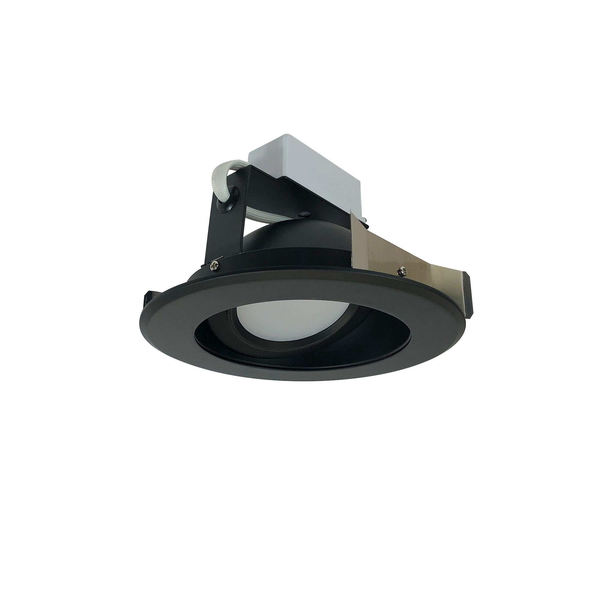 Nora Lighting NLCBC - 56927XBB 5" Cobalt Adjustable LED Retrofit, 1200lm / 14W, 2700K, Black Reflector / Black Flange - Sonic Electric