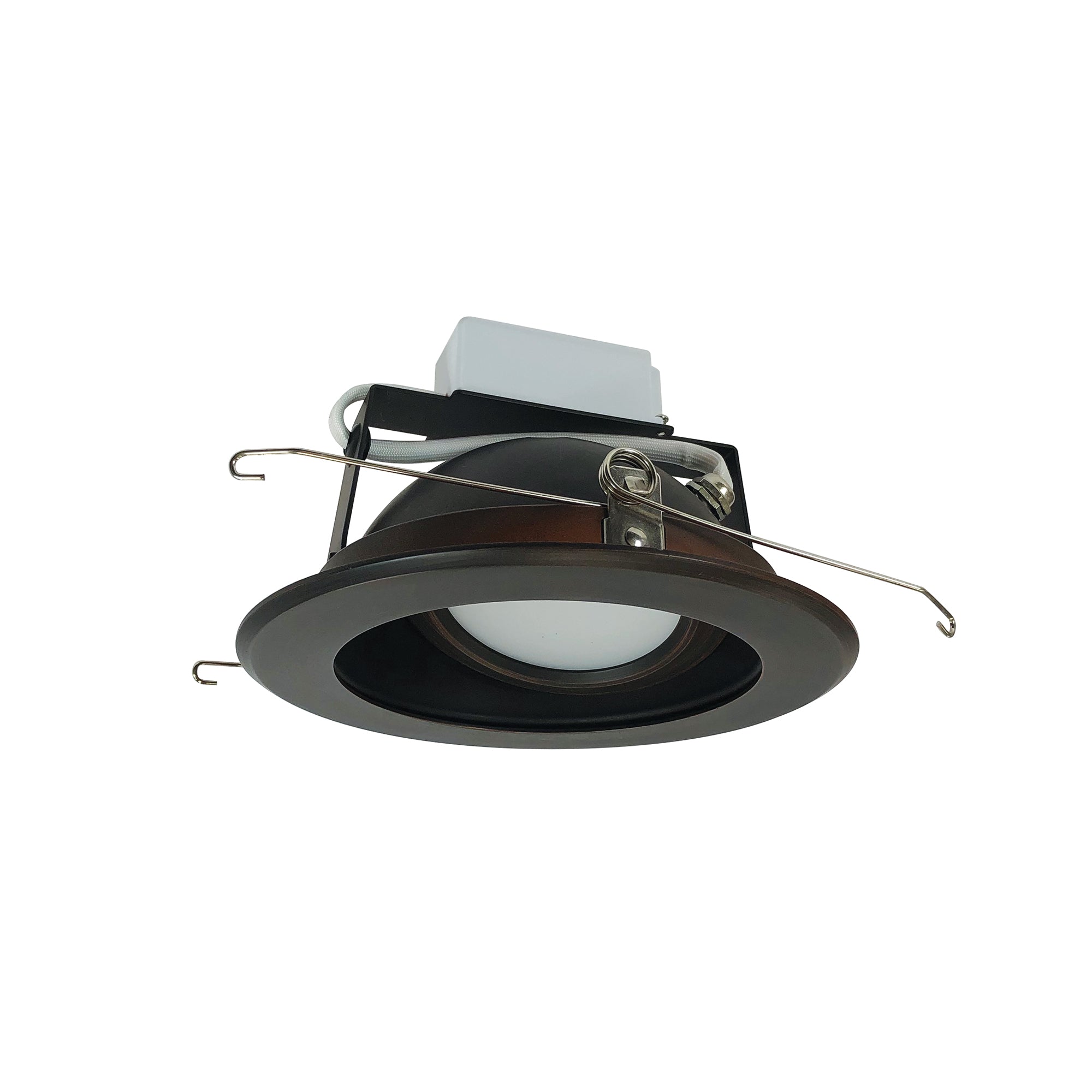 Nora Lighting NLCBC - 66927XBZBZ 6" Cobalt Adjustable LED Retrofit, 1200lm / 14W, 2700K, Bronze Reflector / Bronze Flange - Sonic Electric
