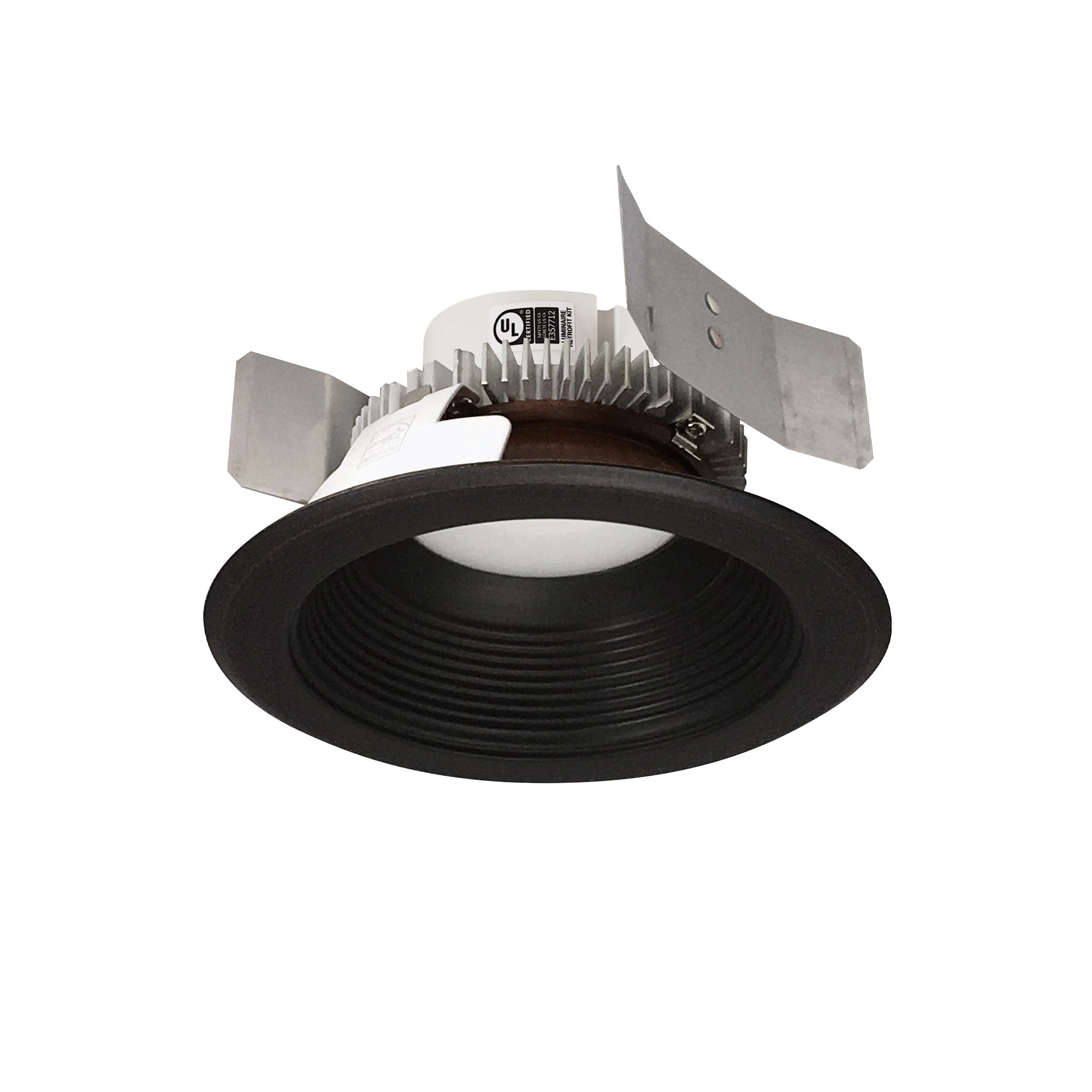Nora Lighting NLCBC2 - 552TWBZBZ/10 5" Cobalt Click Round Retrofit Baffle, 1000lm / 13.5W, Selectable CCT, Bronze - Sonic Electric