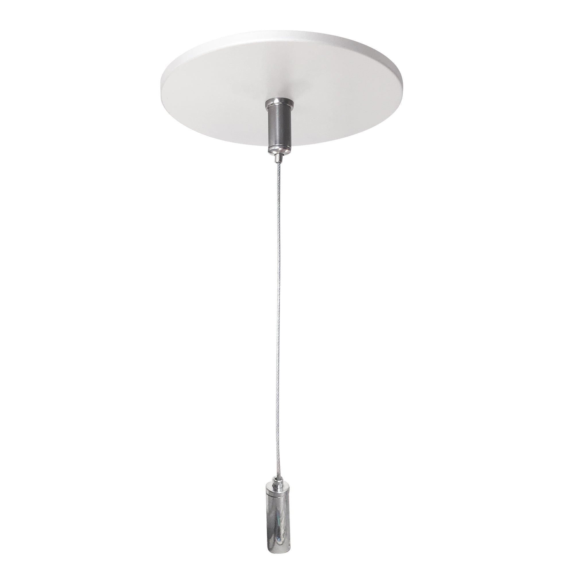 Nora Lighting NLIN - CCW 8' Aircraft Mounting Kit for L - Line Direct Series, White Finish - Sonic Electric