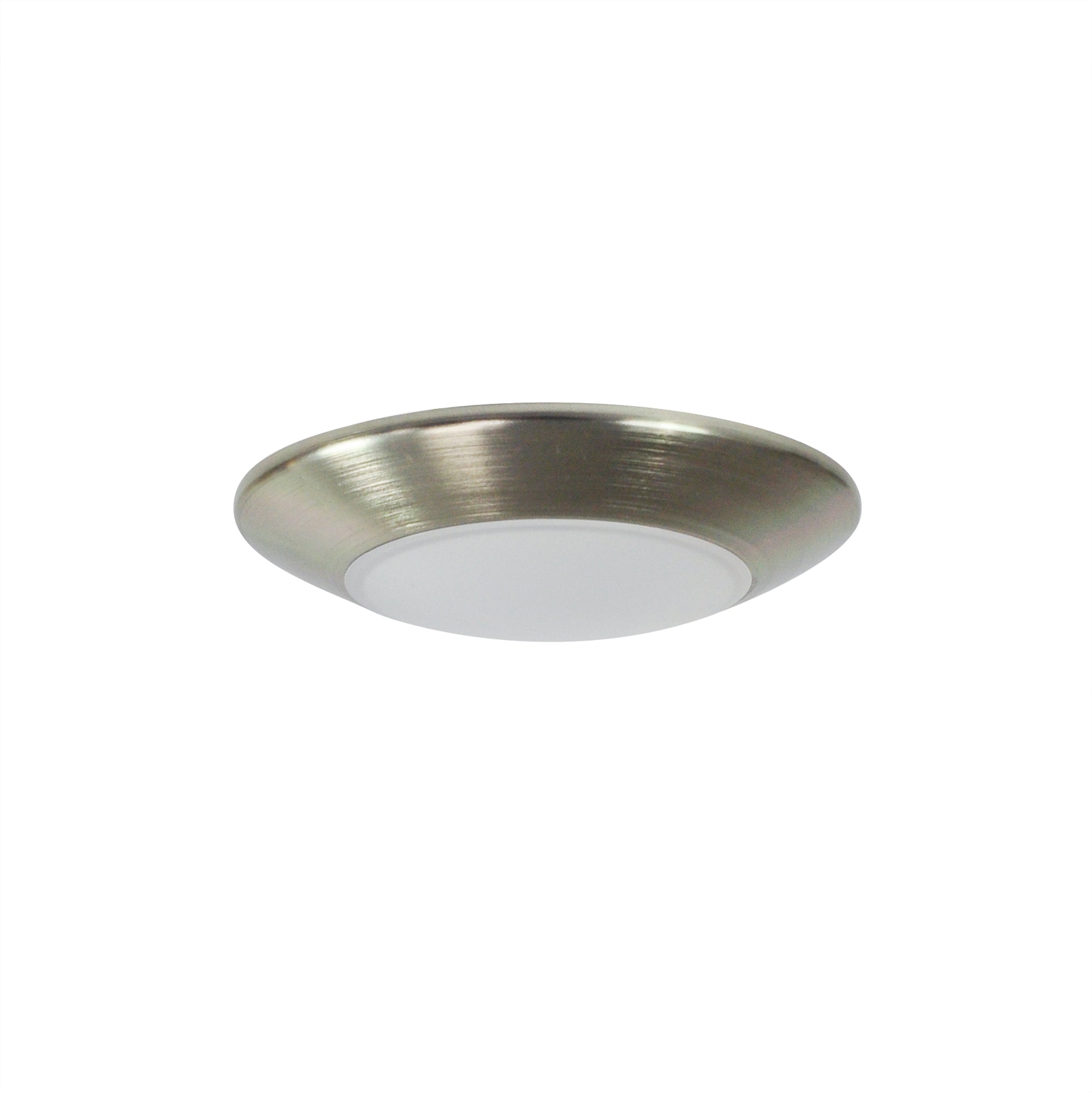 Nora Lighting NLOPAC - R4509T2440NM 4" AC Opal LED Surface Mount, 700lm / 10.5W, 4000K, Natural Metal finish - Sonic Electric