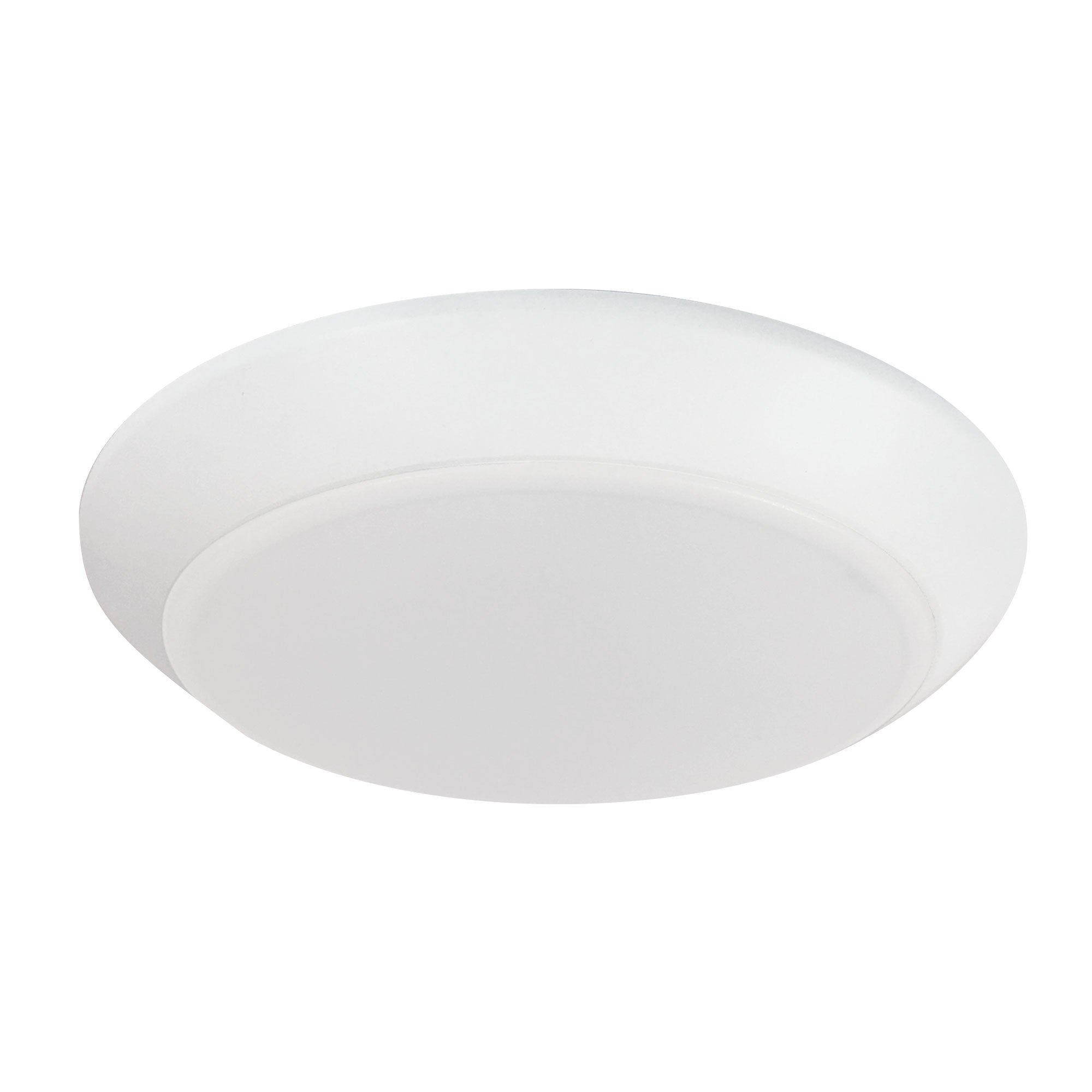 Nora Lighting NLOPAC - R8T2427W 8" AC Opal LED Surface Mount, 2150lm / 30W, 2700K, White finish - Sonic Electric
