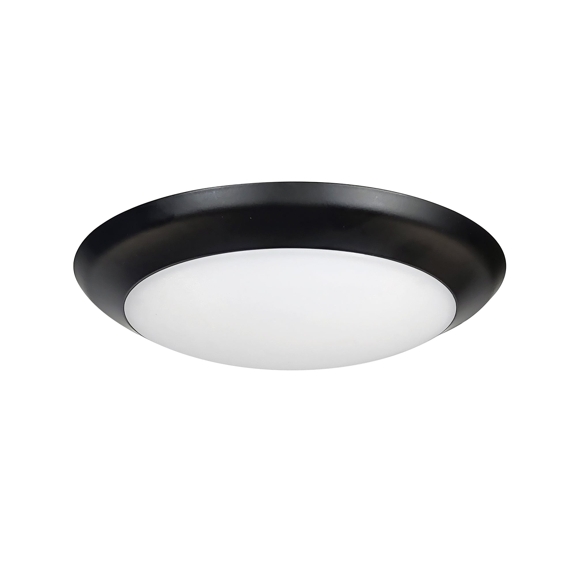 Nora Lighting NLOPAC2 - R6509T2440B 6" AC Opal LED Surface Mount, 1100lm / 16.5W, 4000K, Black finish - Sonic Electric