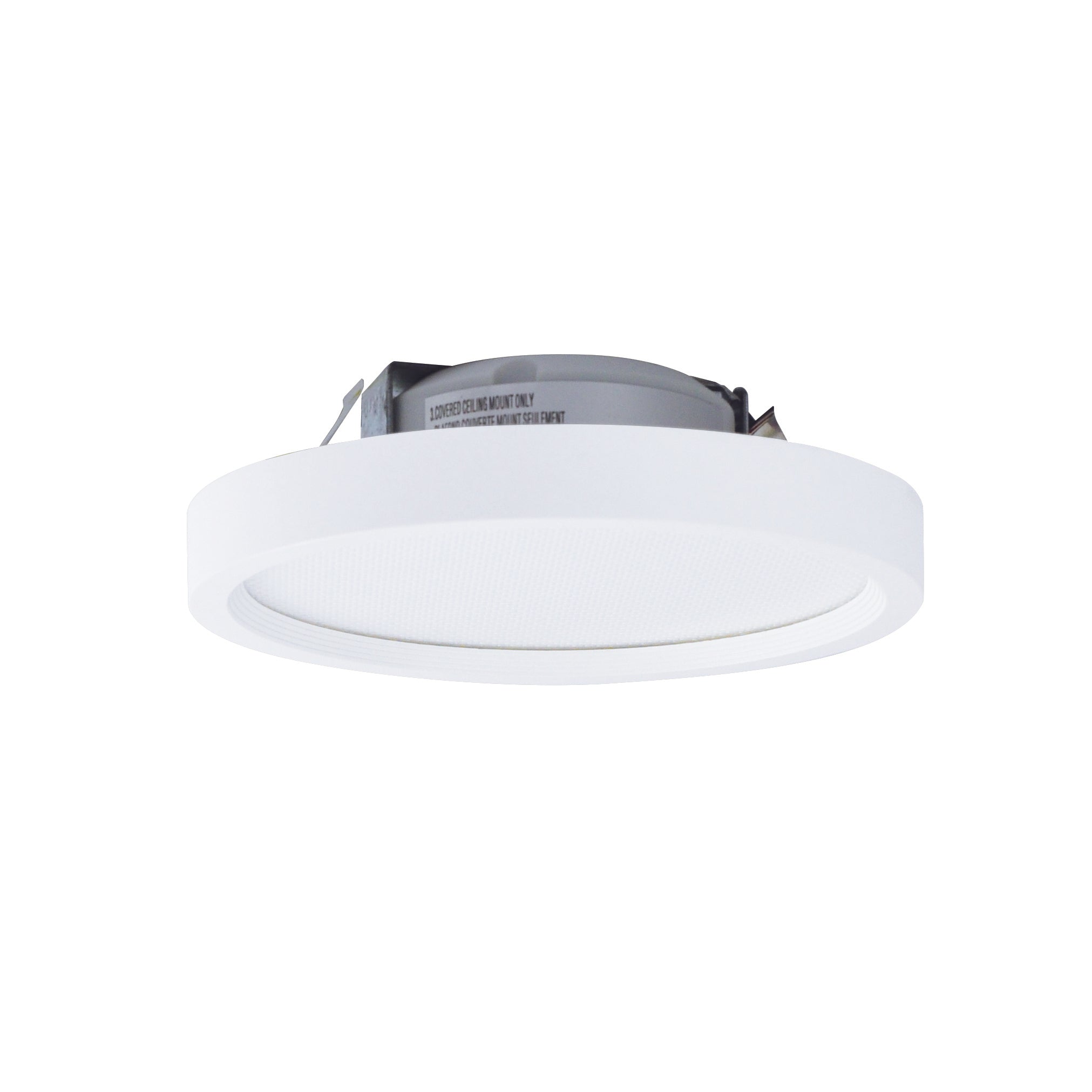 Nora Lighting NLOS - R42L40WW 4" SURF Round LED Surface Mount, 850lm / 11W, 4000K, White finish - Sonic Electric