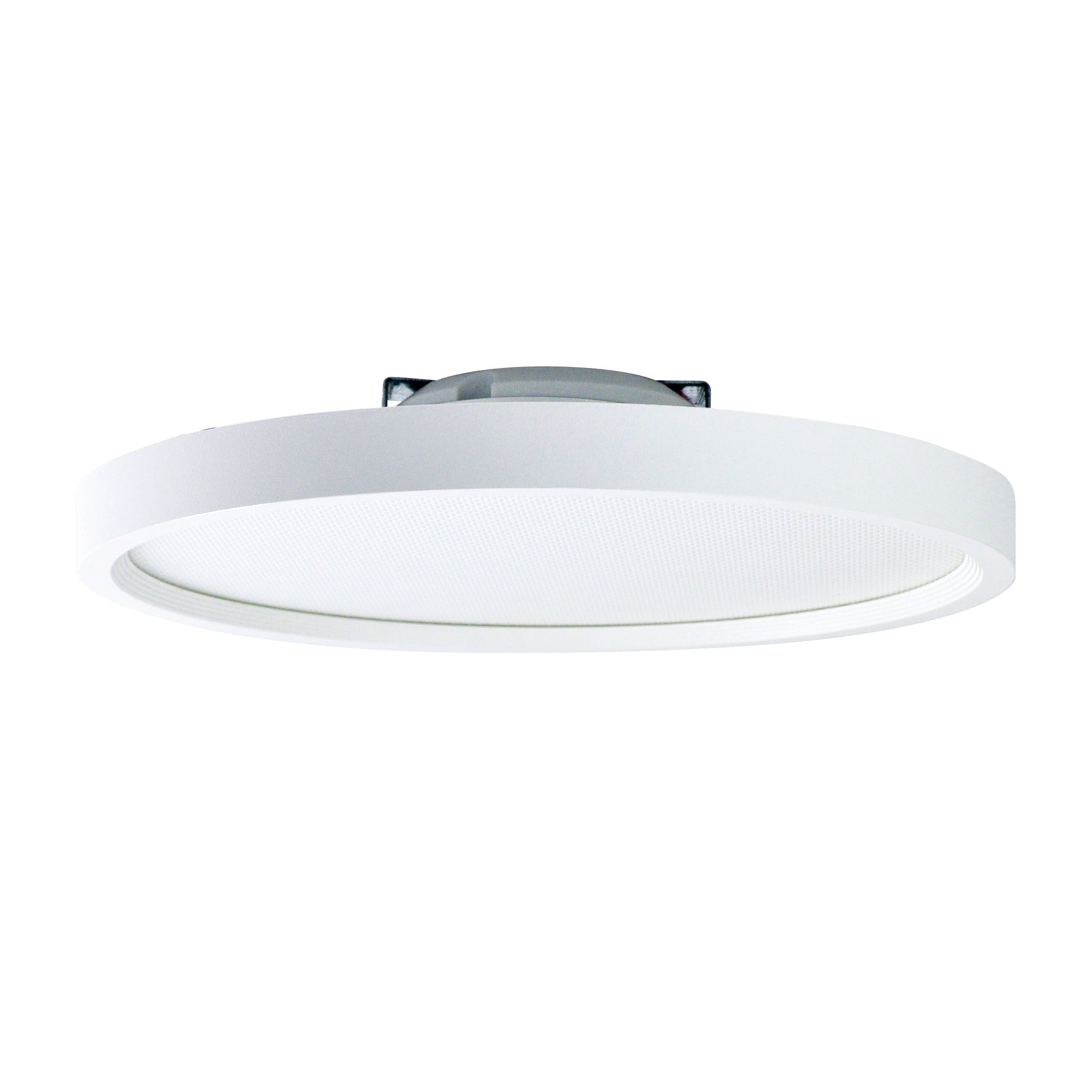 Nora Lighting NLOS - R72L27WW 7" SURF Round LED Surface Mount, 1100lm / 14W, 2700K, White finish - Sonic Electric