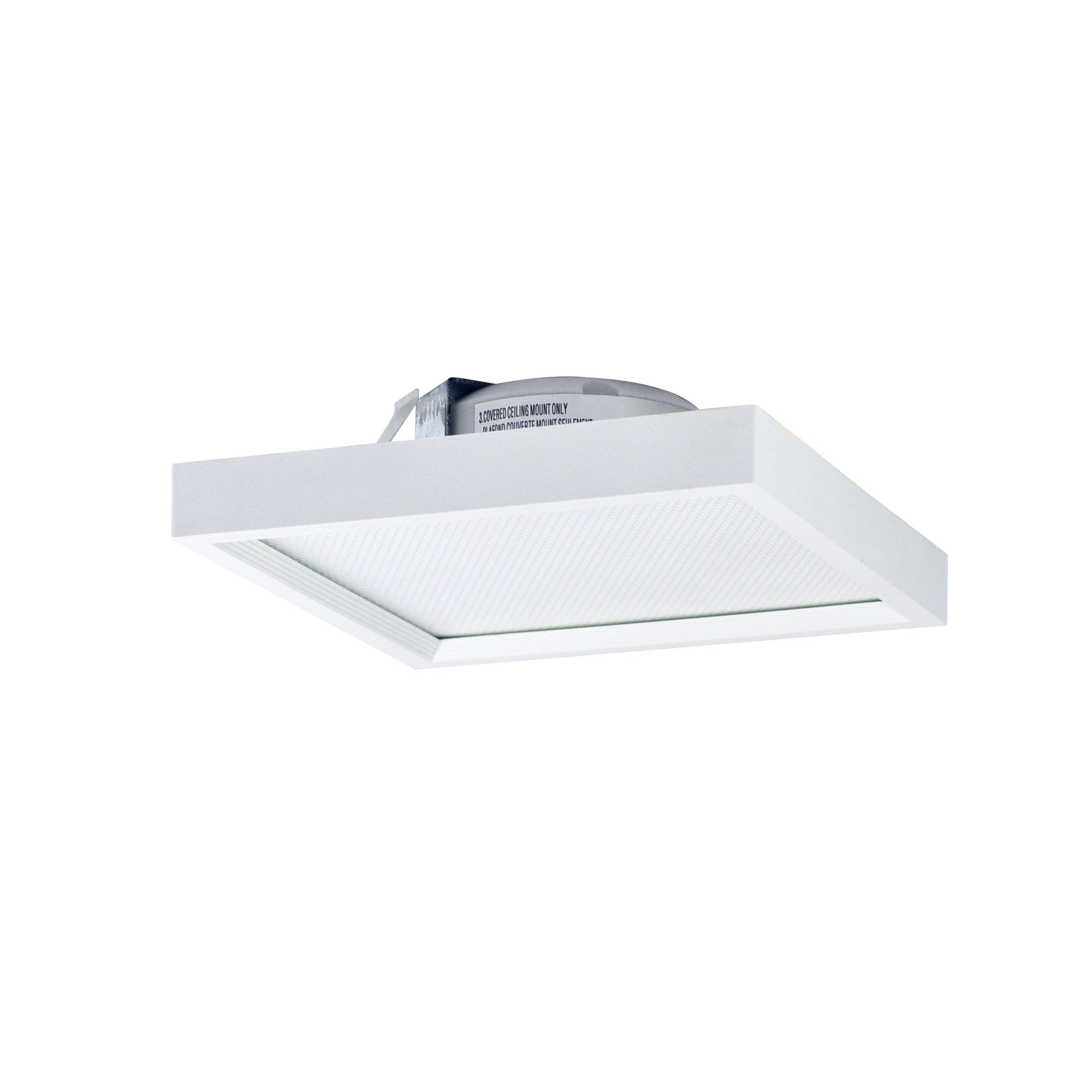 Nora Lighting NLOS - S42L40WW 4" SURF Square LED Surface Mount, 750lm / 11W, 4000K, White finish - Sonic Electric