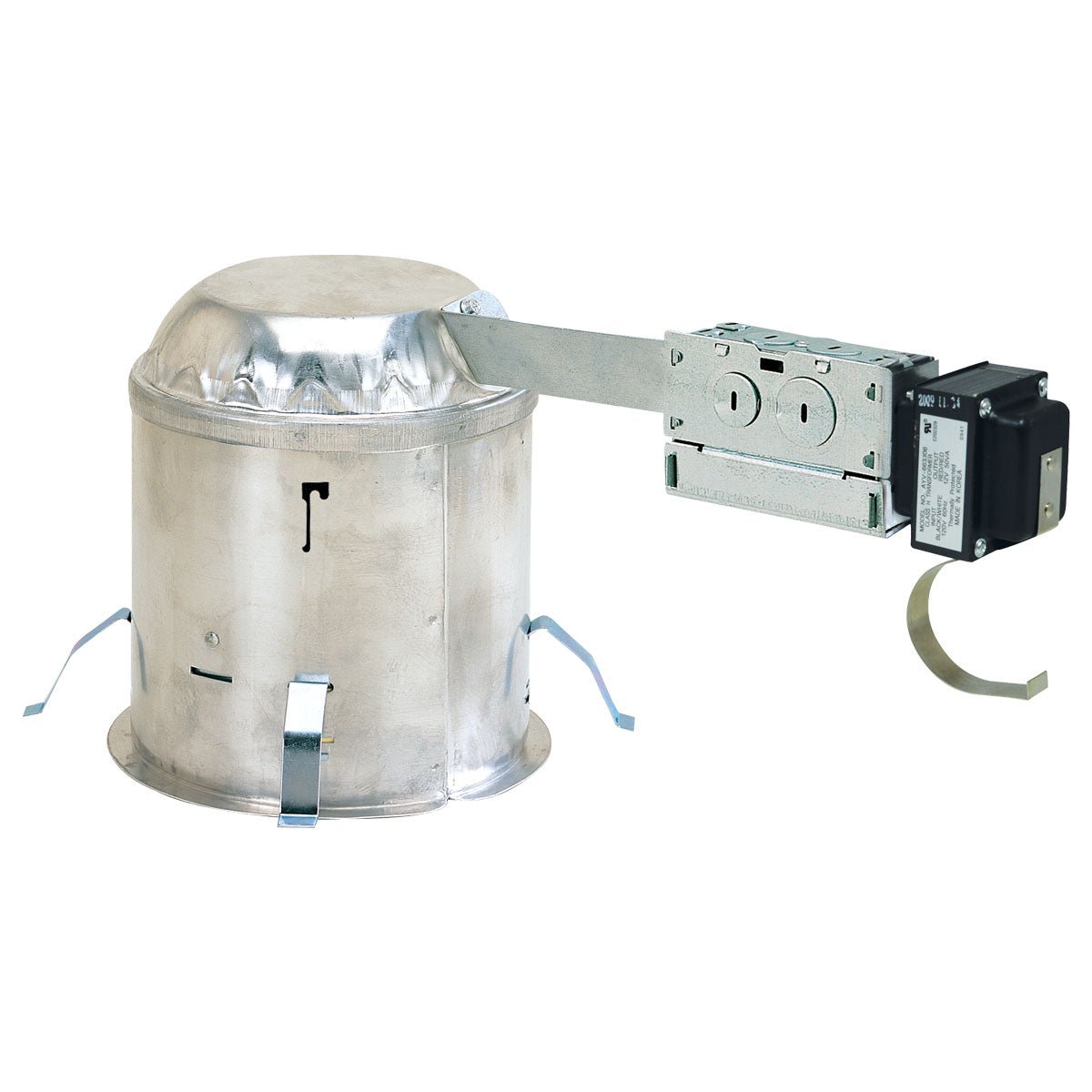 Nora Lighting NLR - 604/1EL 6" Low Voltage Housing, Remodel, 120V/12V, Elect. Transformer, Max 50W - Sonic Electric