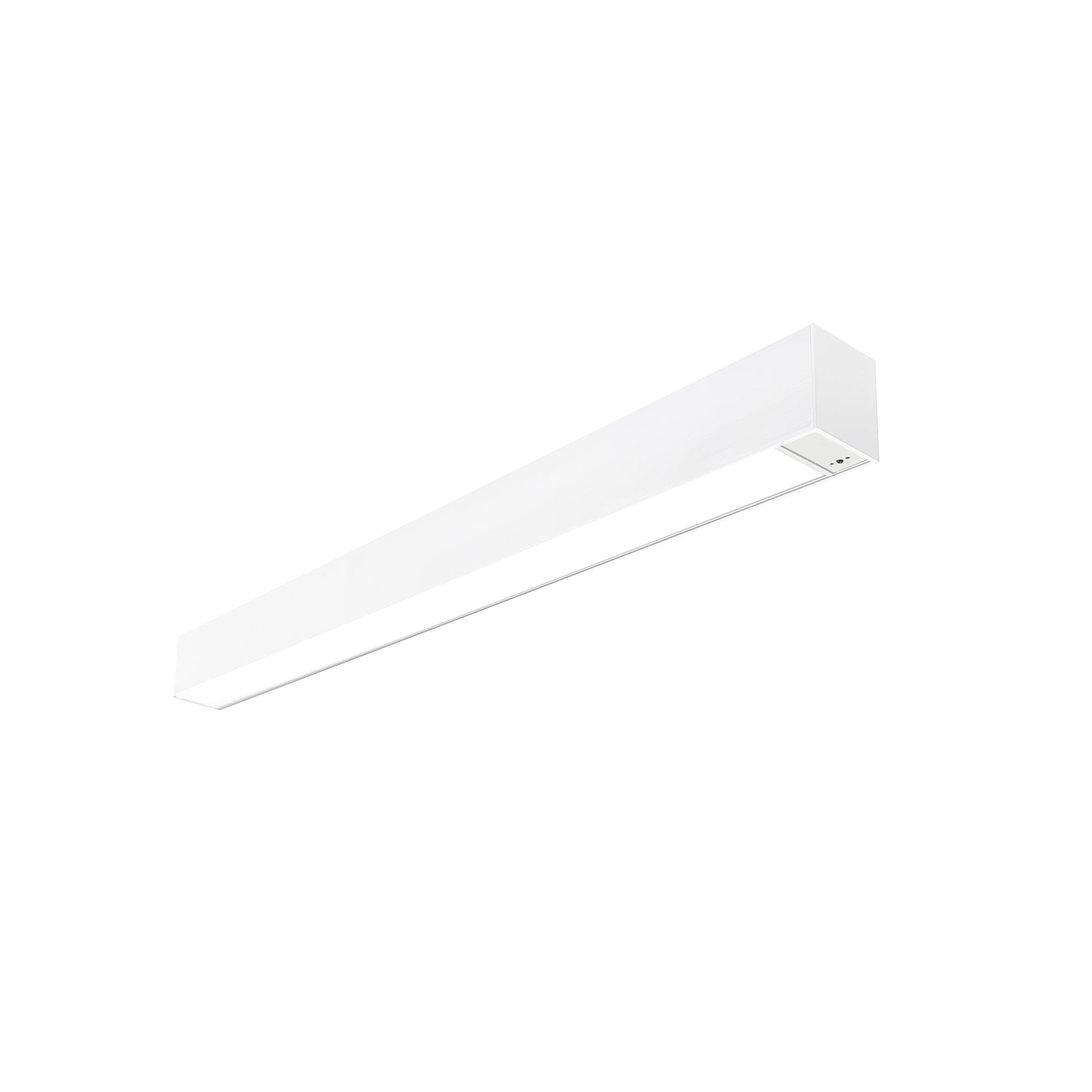 Nora Lighting NLUD - 2334W/OS 2' L - Line LED Indirect/Direct Linear, 3710lm / Selectable CCT, White Finish, with Motion Sensor - Sonic Electric