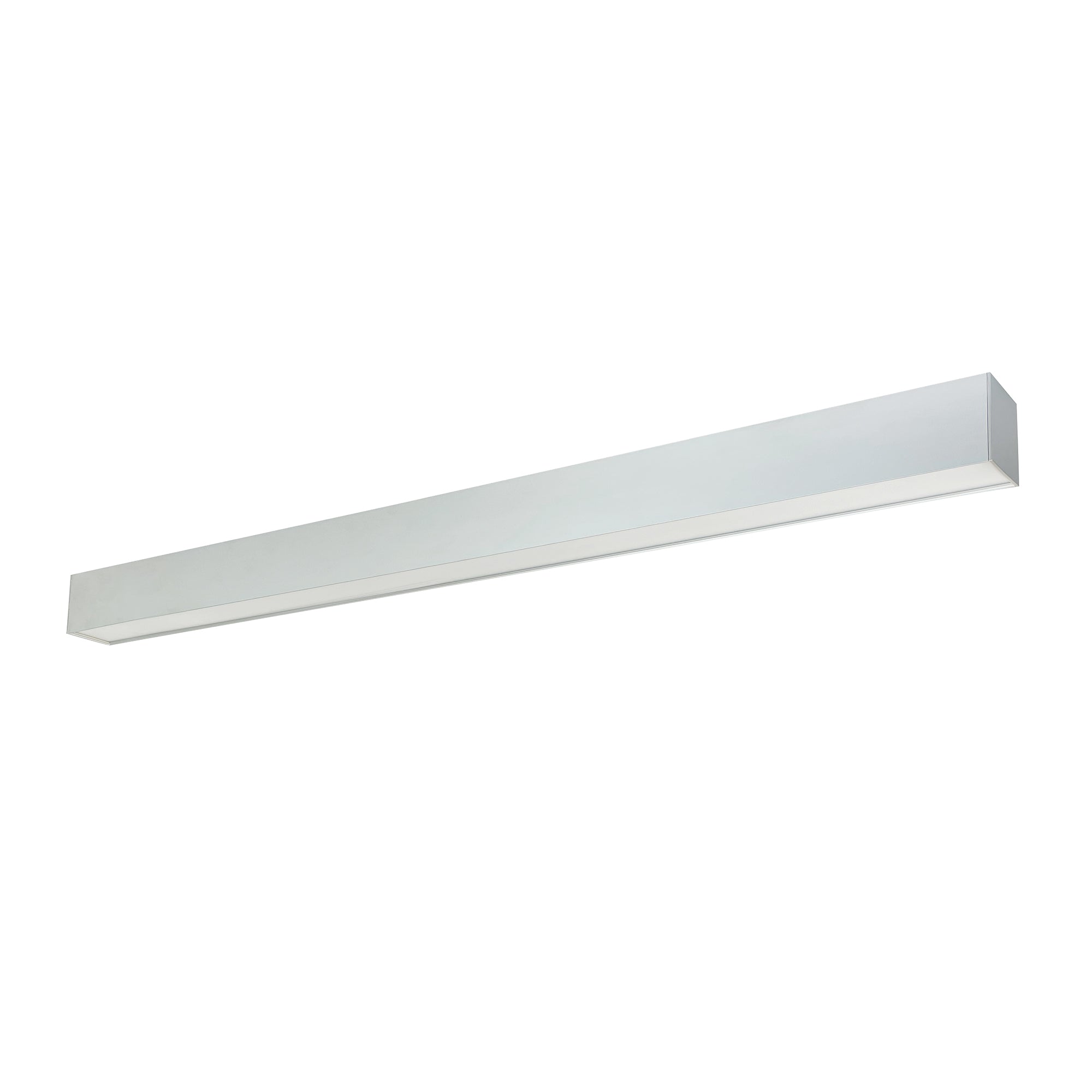 Nora Lighting NLUD - 4334A 4' L - Line LED Indirect/Direct Linear, 6152lm / Selectable CCT, Aluminum Finish - Sonic Electric