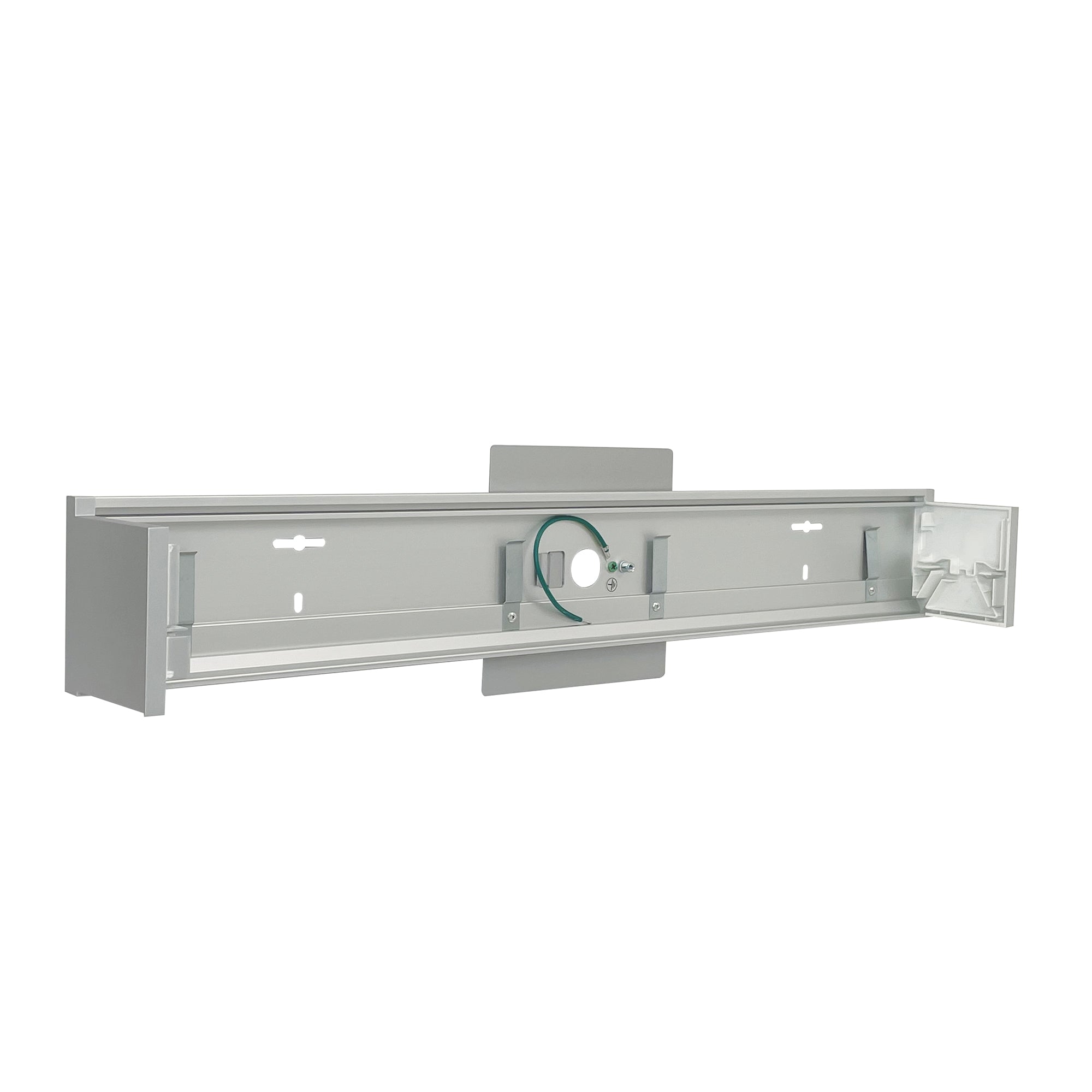Nora Lighting NLUD - 8WMA 8' Wall Mount Kit for NLUD - 8334, Aluminum Finish - Sonic Electric