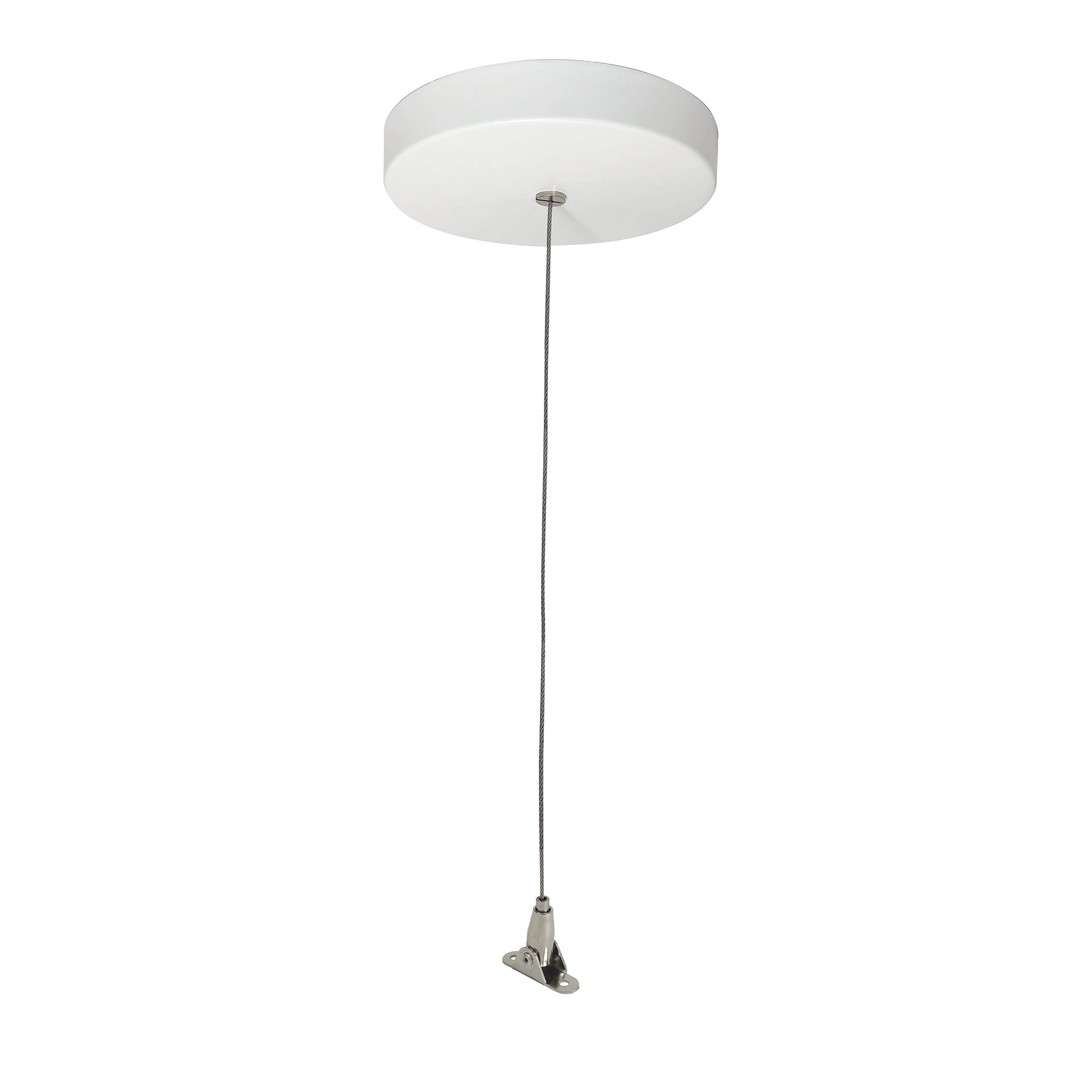 Nora Lighting NLUD - CCW 8' Aircraft Mounting Kit for NLUD Series, White Finish - Sonic Electric