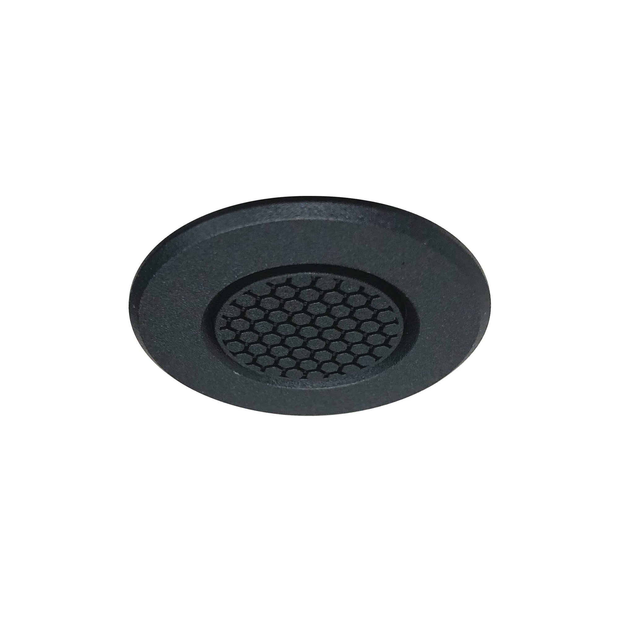 Nora Lighting NM1 - RAIHECB 1" Round M1 Hex Cell Louver Trim, Black - Sonic Electric