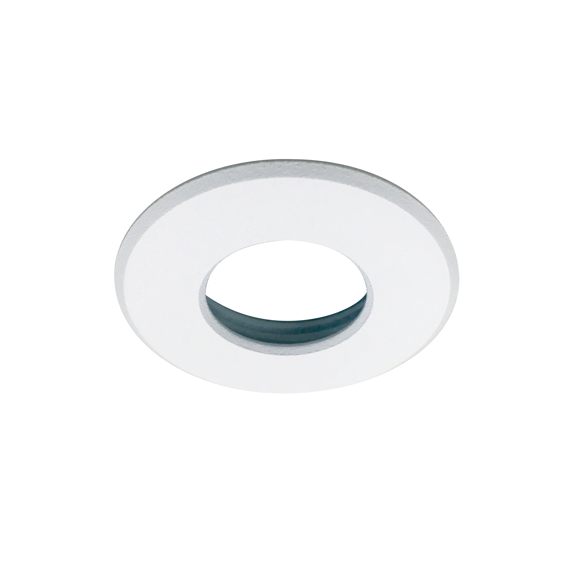 Nora Lighting NM1 - RSSW 1" Round M1 Stainless Steel Trim, White - Sonic Electric