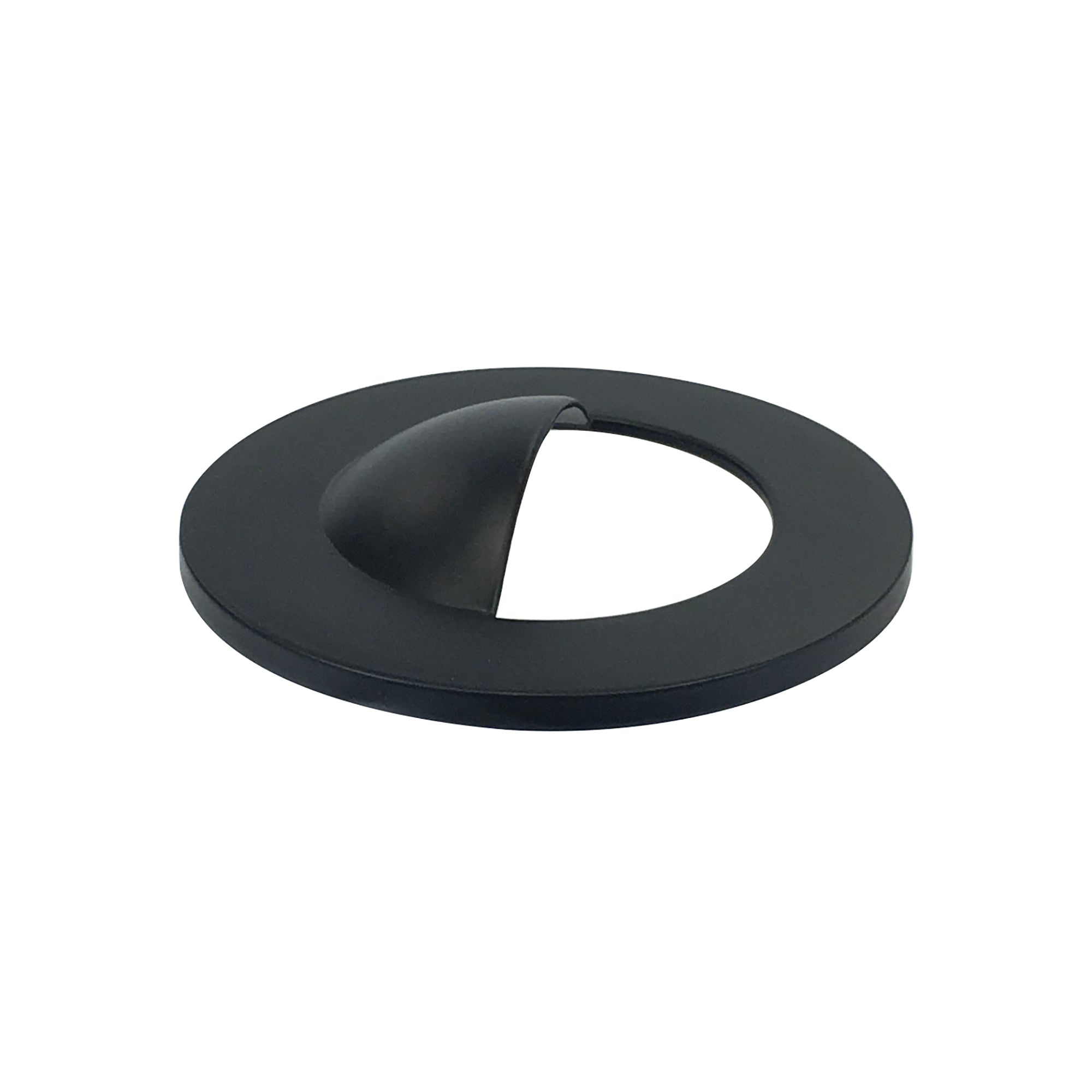 Nora Lighting NM2 - 2RWB Round Wall Wash Trim for NM2 - 2RDC, Matte Black - Sonic Electric