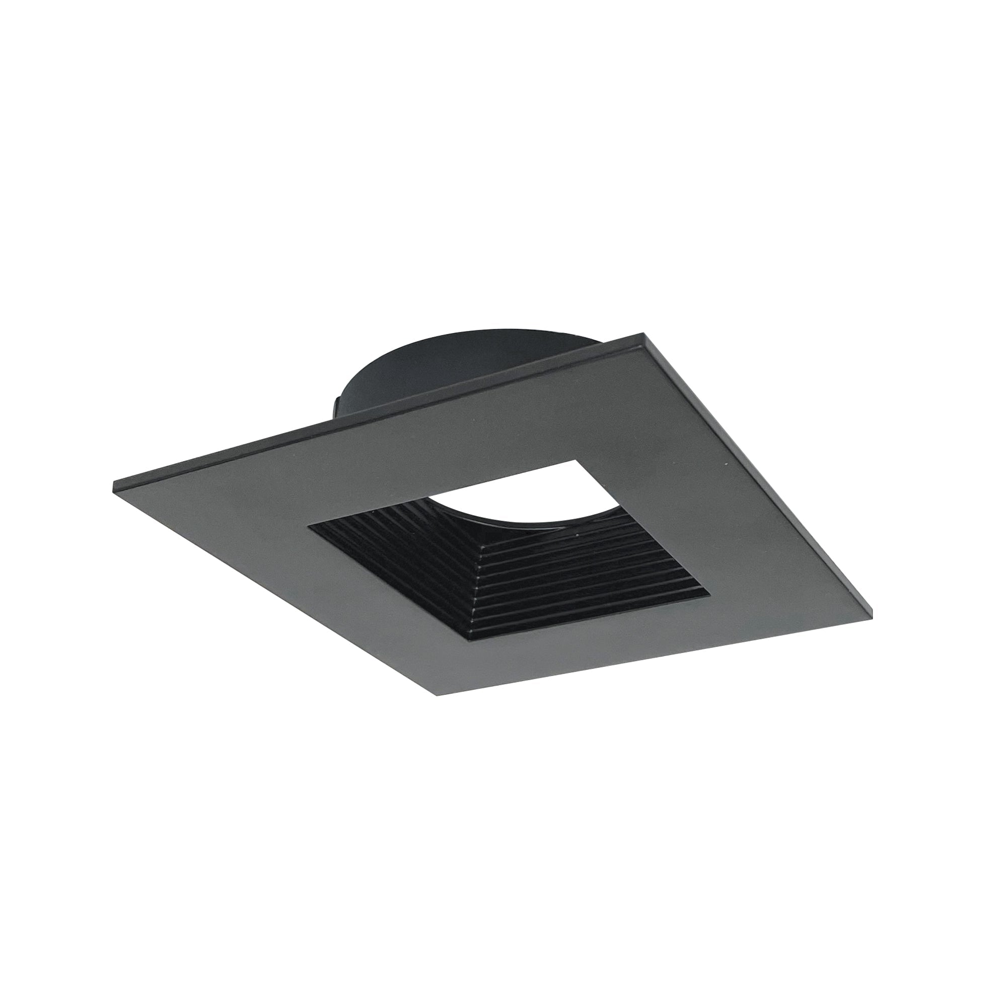 Nora Lighting NM4 - SDTB Square Baffle Trim for NM4 - RDC, Matte Black - Sonic Electric