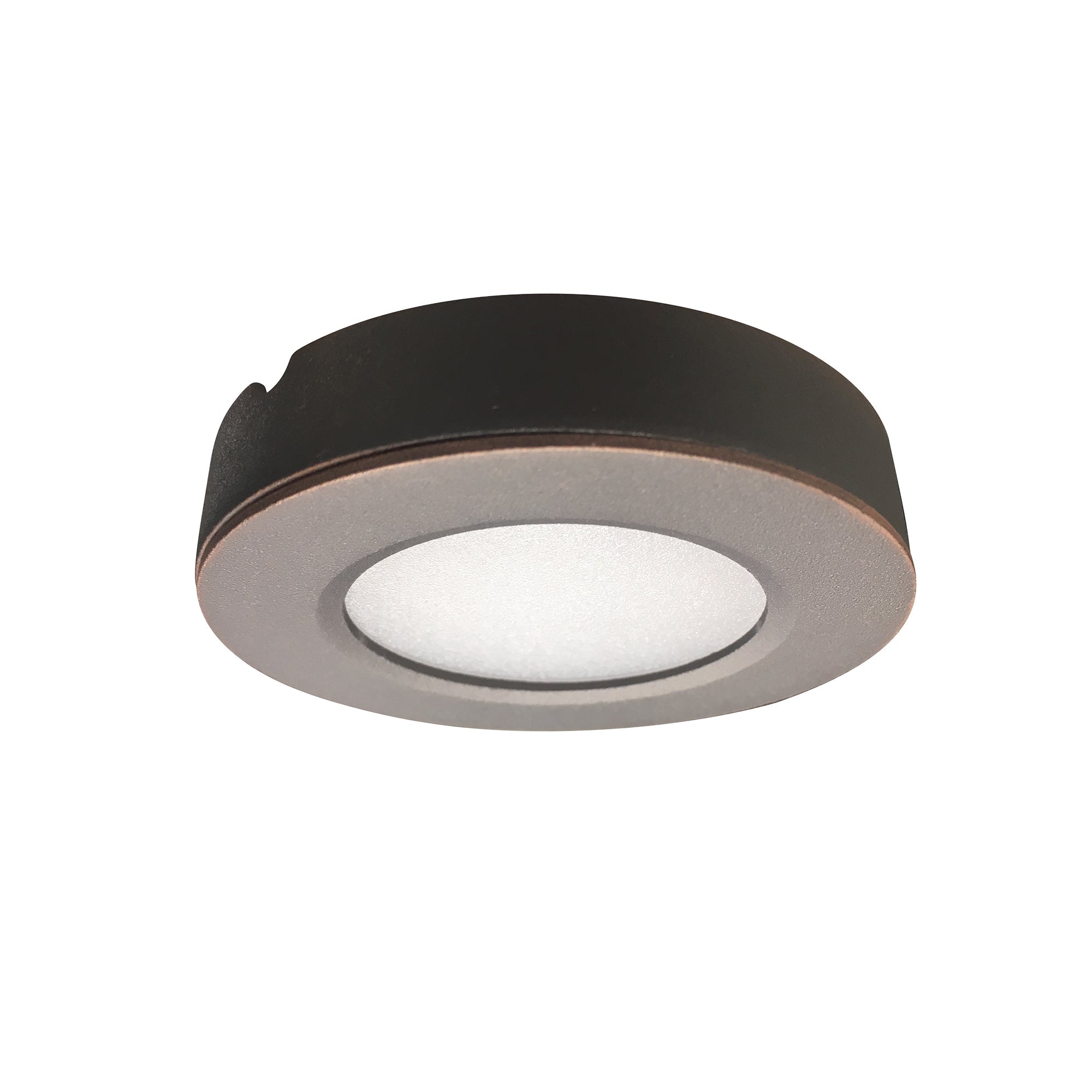 Nora Lighting NMP2 - LED35BZ 24V Josh LED Puck Light, 300lm / 3500K, Bronze Finish - Sonic Electric